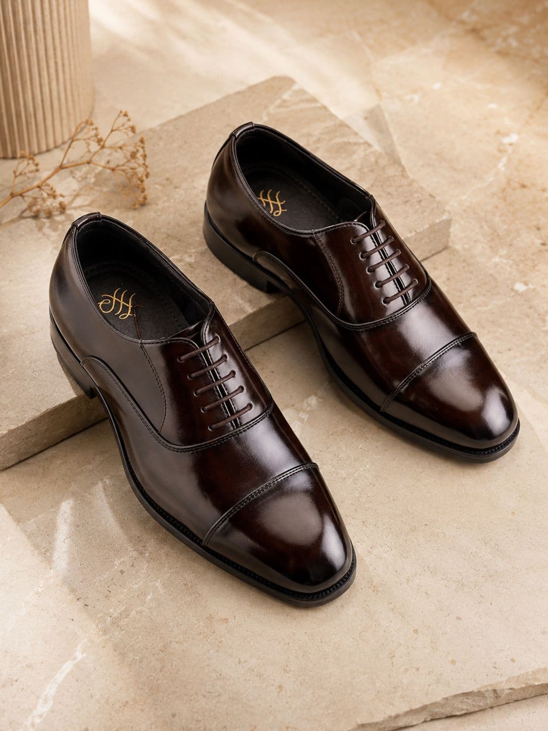 House Of Pataudi Men Light Weight Durable Comfortable Lace-up Oxfords - view 1