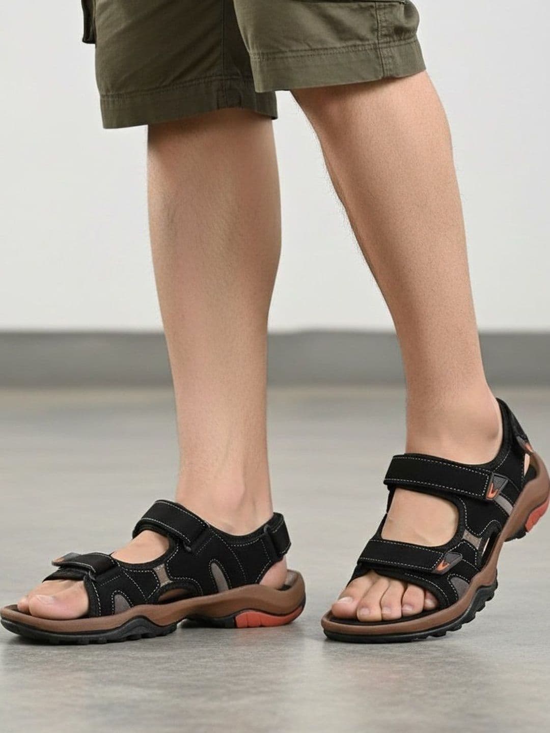The Roadster Lifestyle Co Men Velcro Sports Sandals - view 1