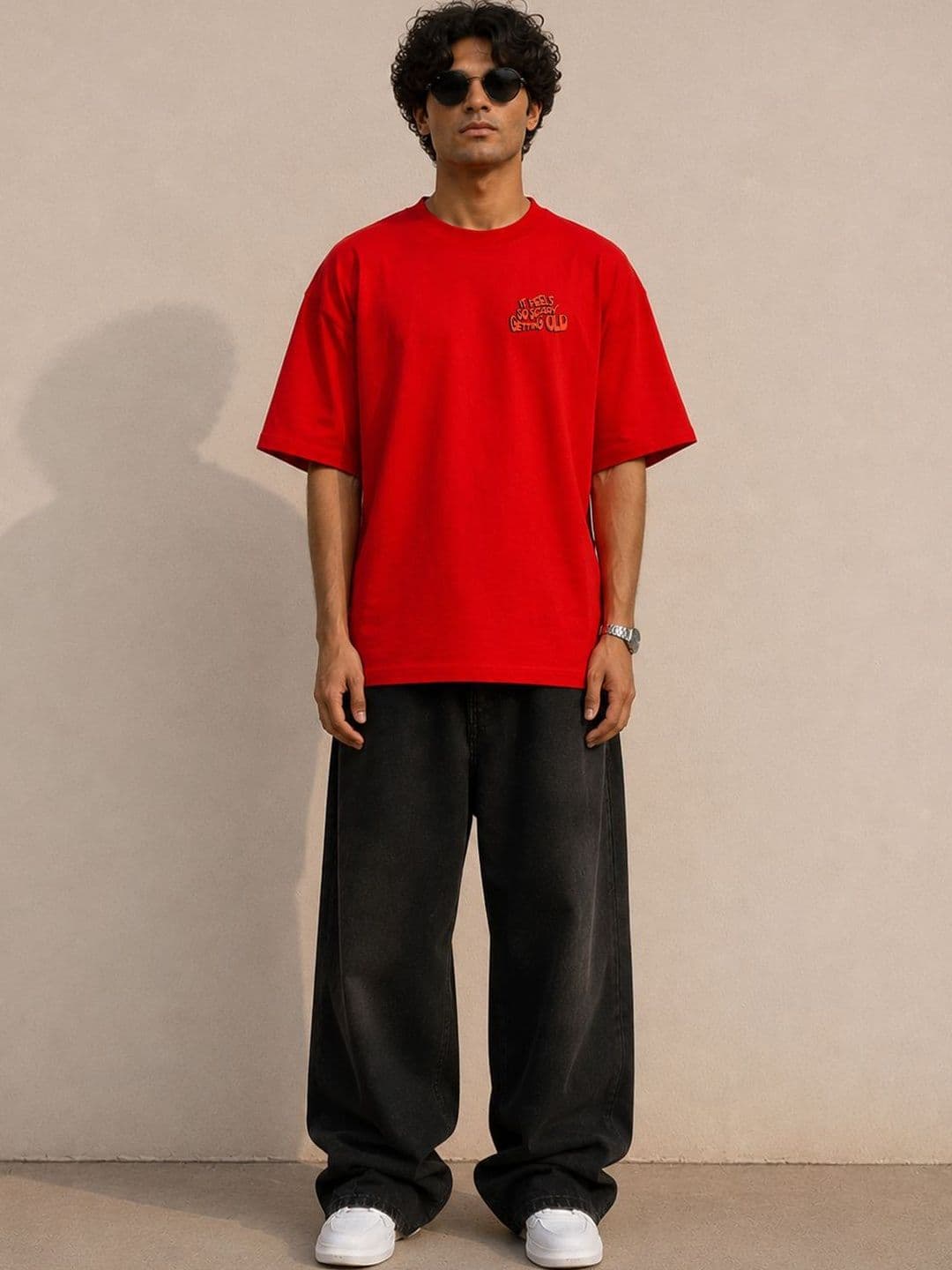BEOVER Men Typography Printed T-shirt - view 1
