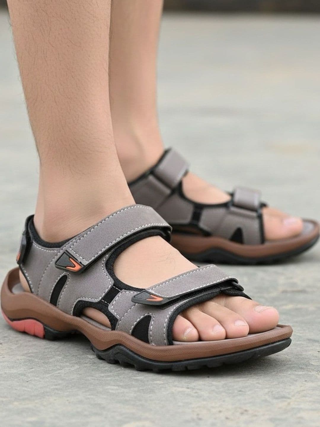 The Roadster Lifestyle Co Men Velcro Sports Sandals - view 1