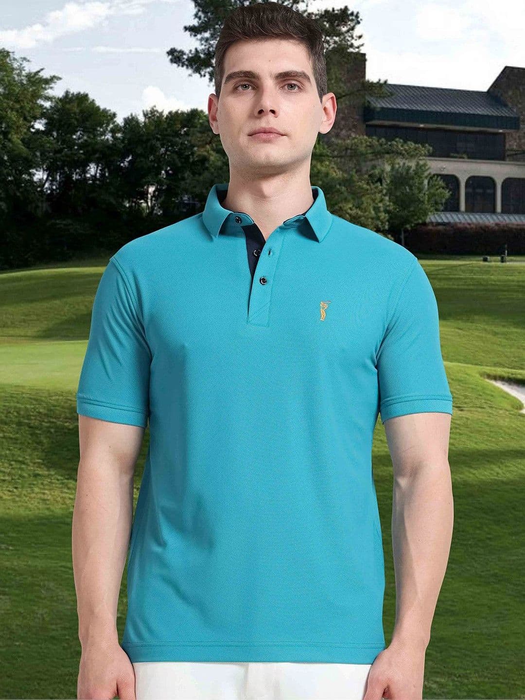 STELLERS Men Regular Fit Polo Collar T-shirt - view 1