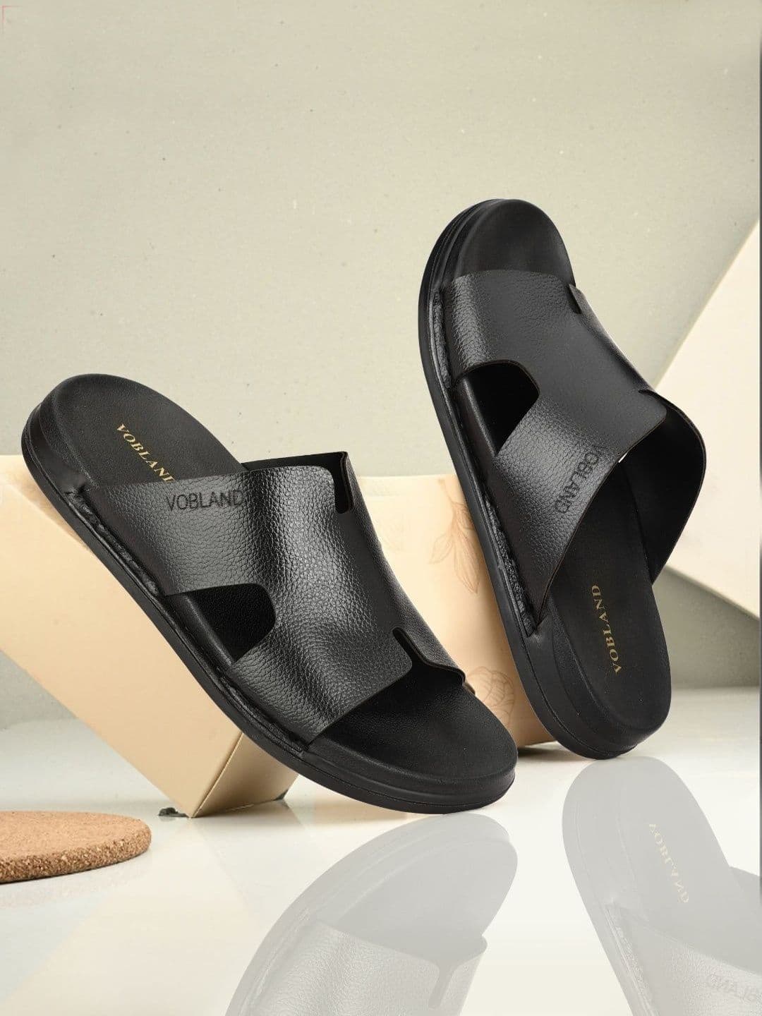 VOBLAND Men PU Comfort Sandals - view 1