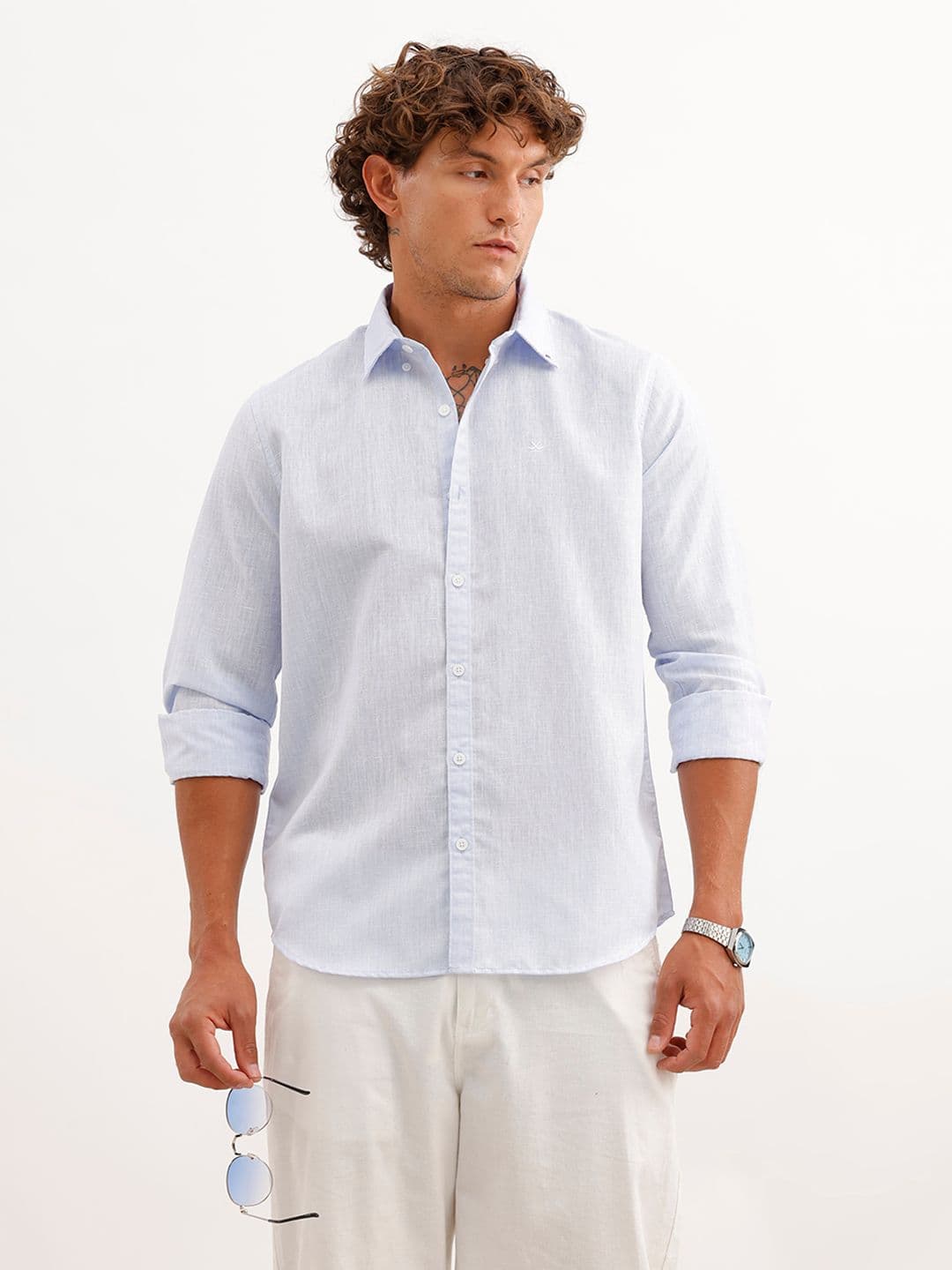 WROGN Slim Fit Button-Down Casual Shirt - view 1