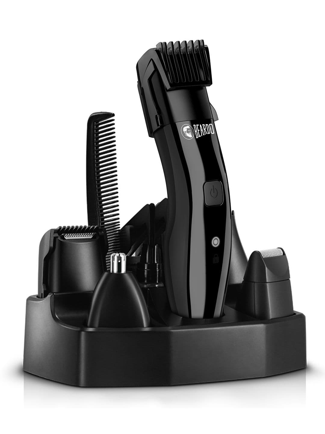BEARDO Chrome Beast Grooming Kit - Dark Edition
