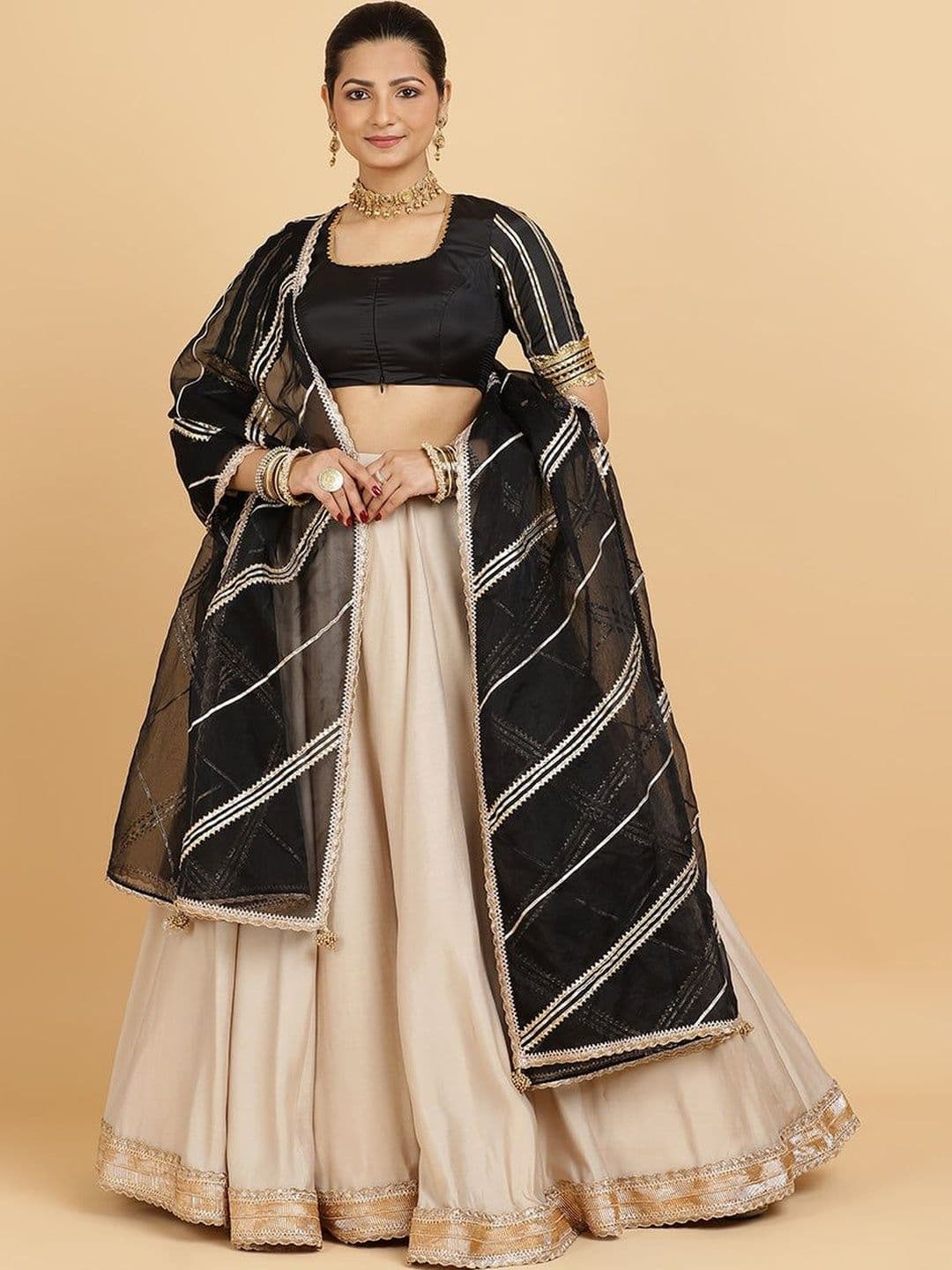 Binks Semi-Stitched Lehenga & Blouse With Dupatta - view 1