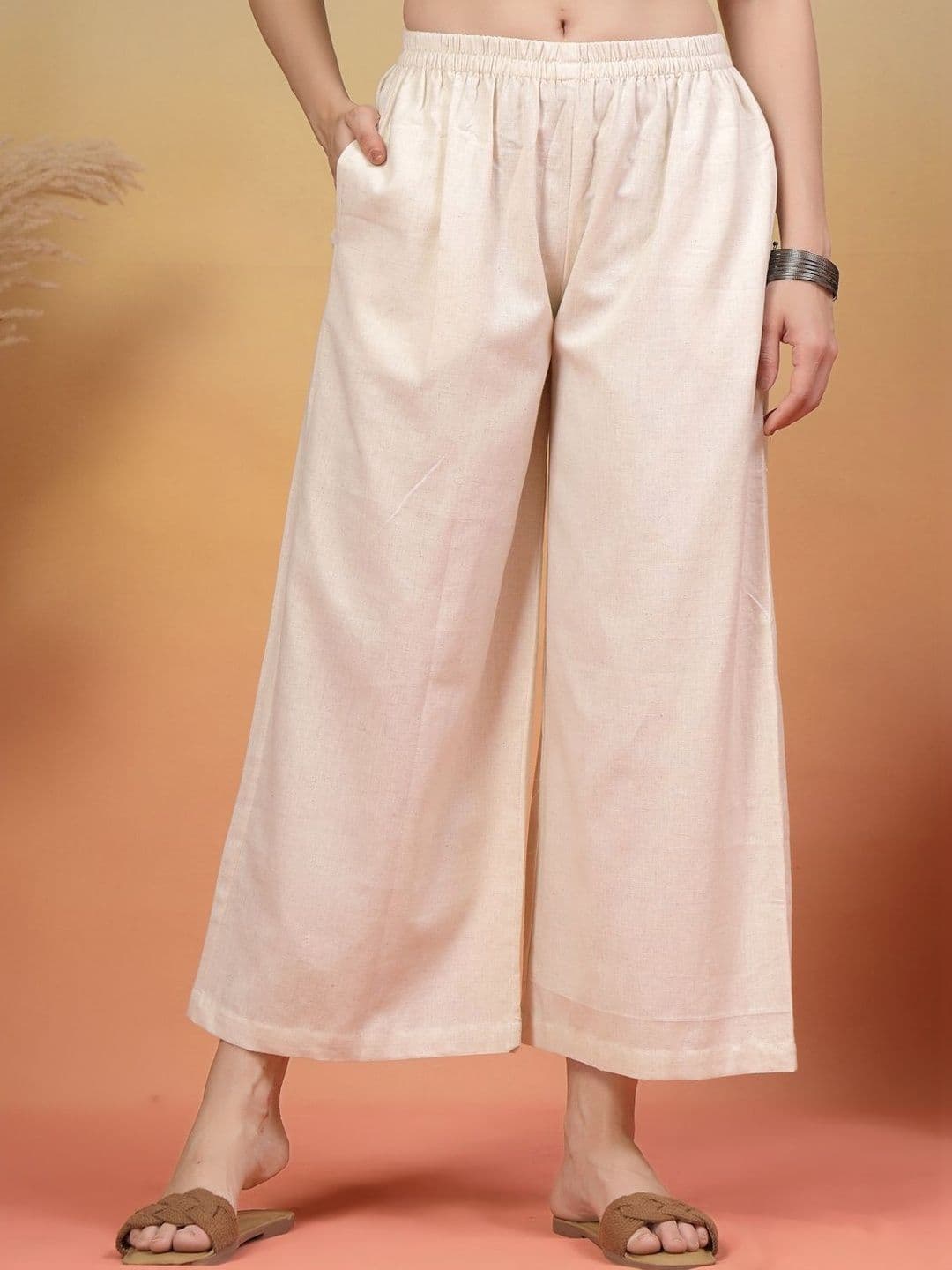 Sangria Straight Cropped Palazzos - view 1