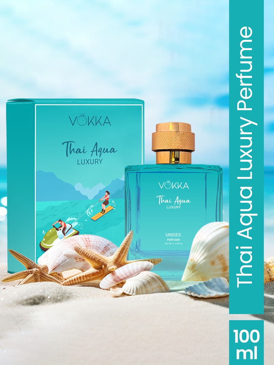 VOKKA Thai Aqua Luxury Long Lasting Perfume - 100 ml