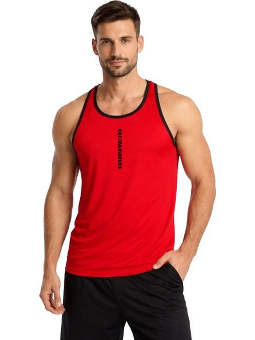 VTSPORTS Printed Gym Vest - view 1