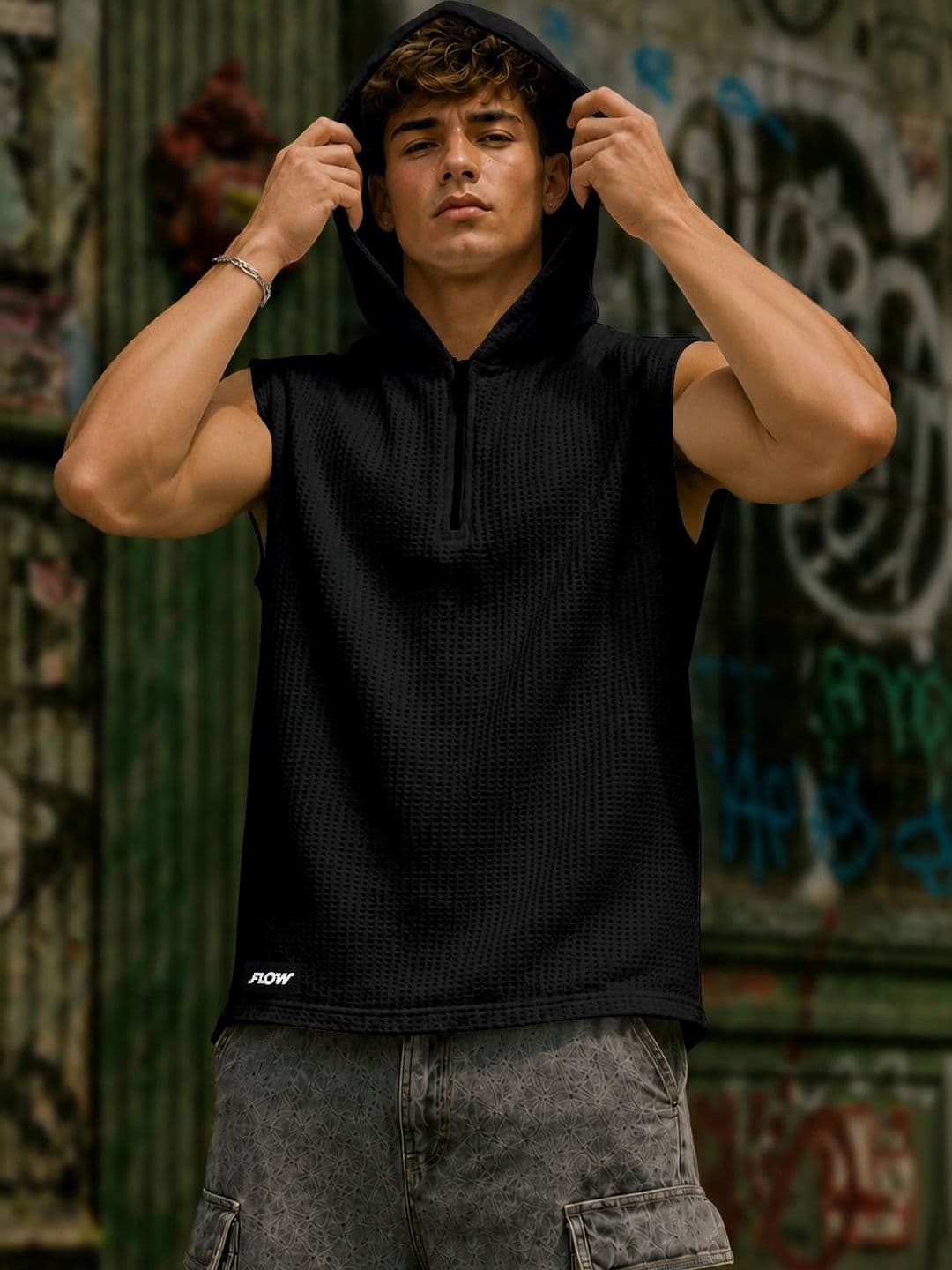 SZN Men Hooded T-shirt - view 1