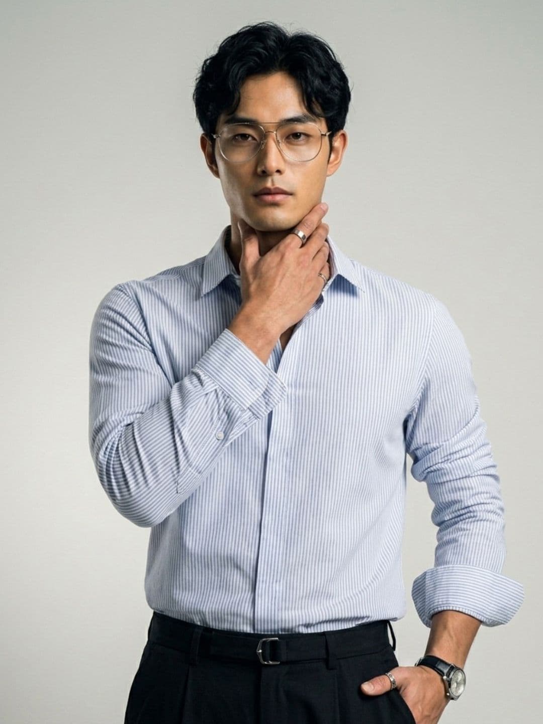 OvrWrk Striped Regular Fit Casual Shirt - view 1