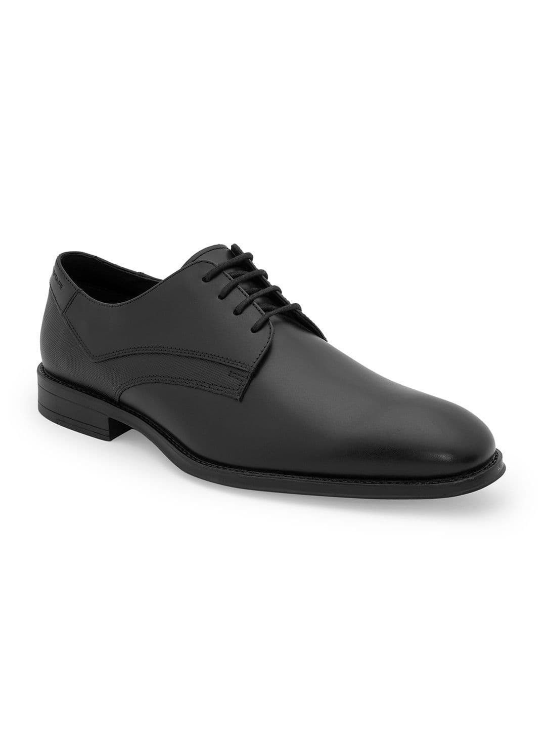 Red Tape Men Textured Leather Round Toe Lace-Ups Formal Derbys - view 1