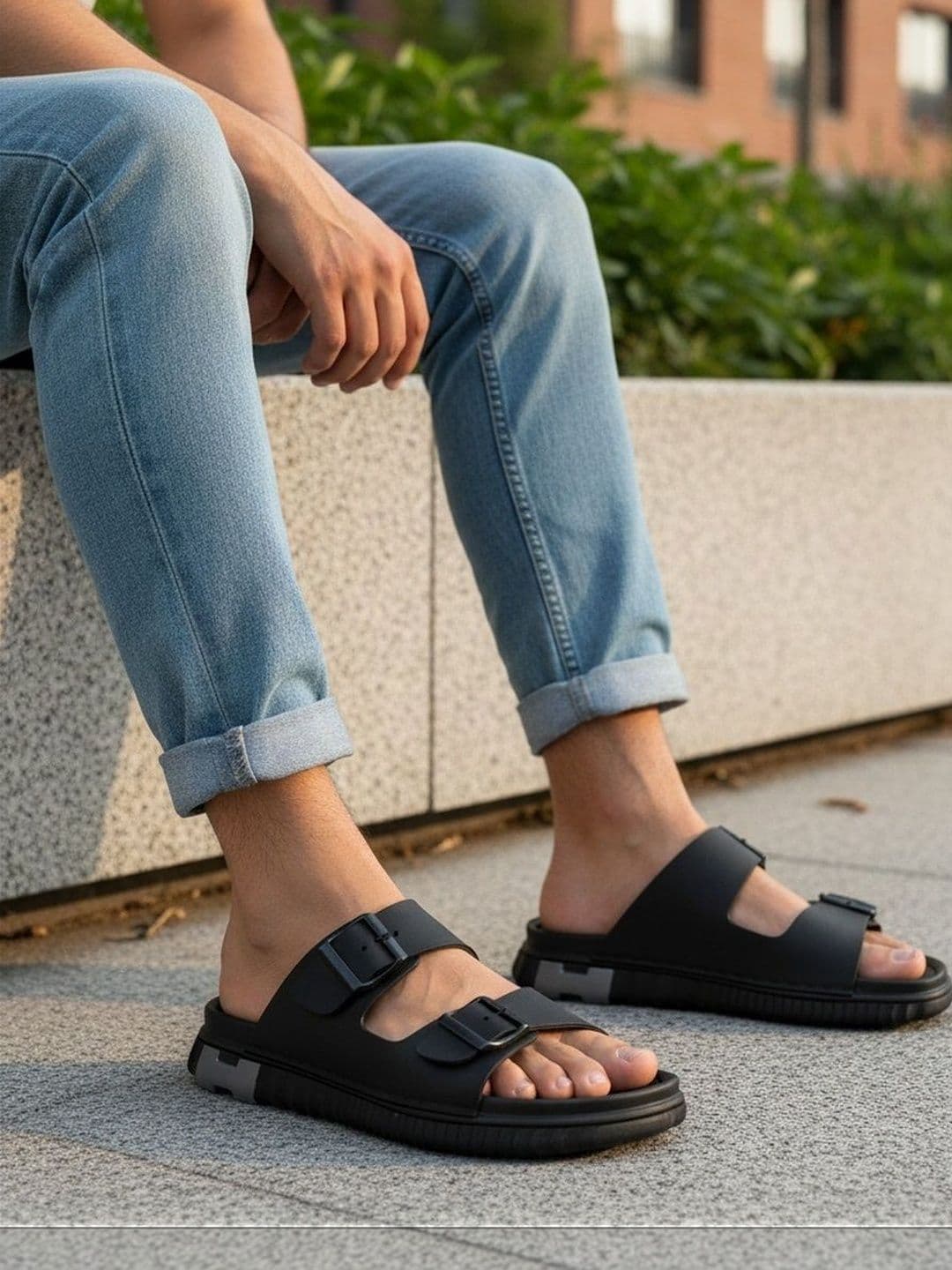 Mast & Harbour Men Sliders - view 1
