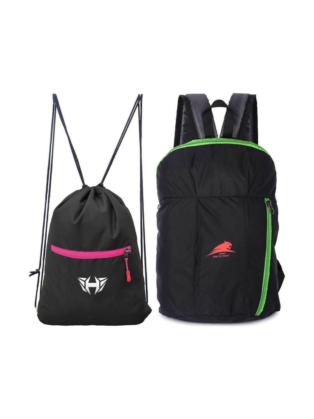 HMfurrys finest Men Brand Logo Backpack