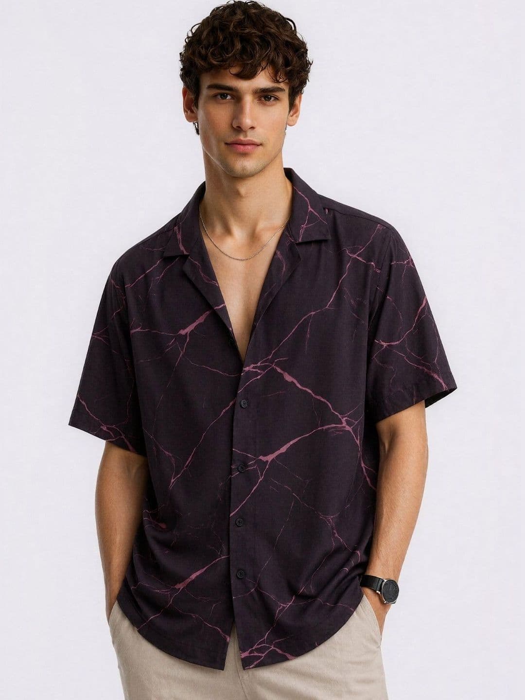 ADRO Men Relaxed Printed Casual Shirt - view 1