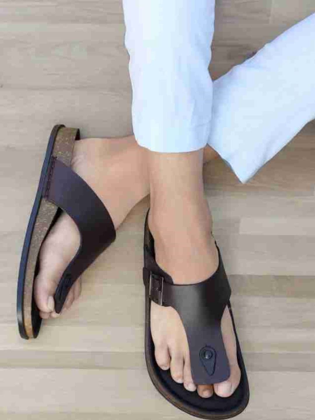 Akiko Men Rubber Comfort Sandals - view 1