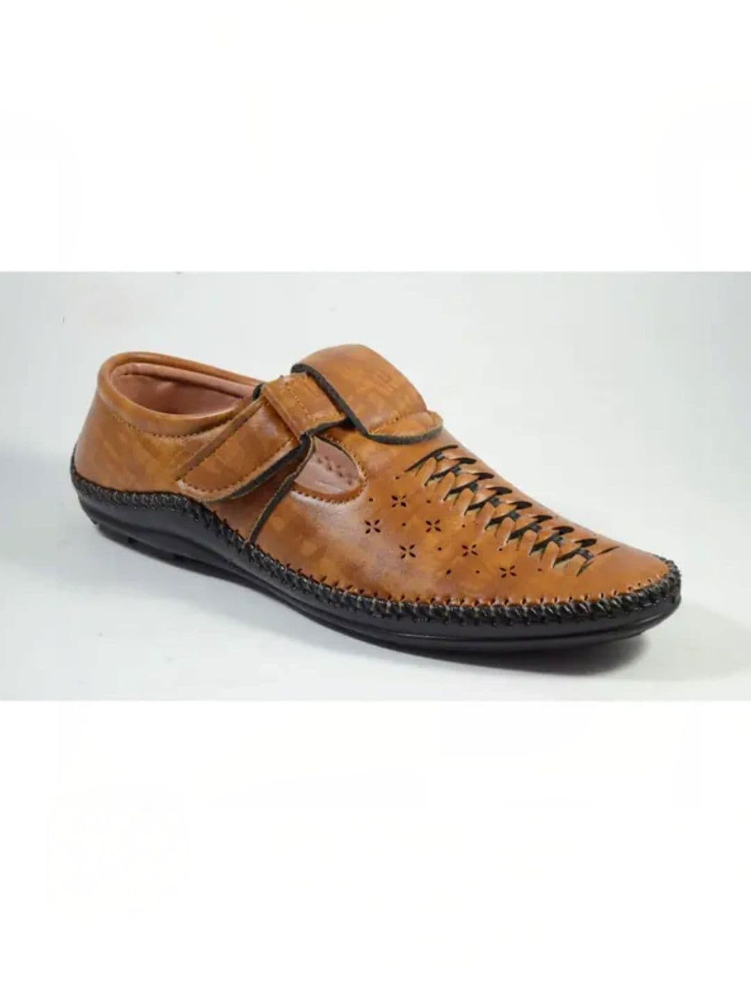 Akiko Men Rubber Fisherman Sandals - view 1