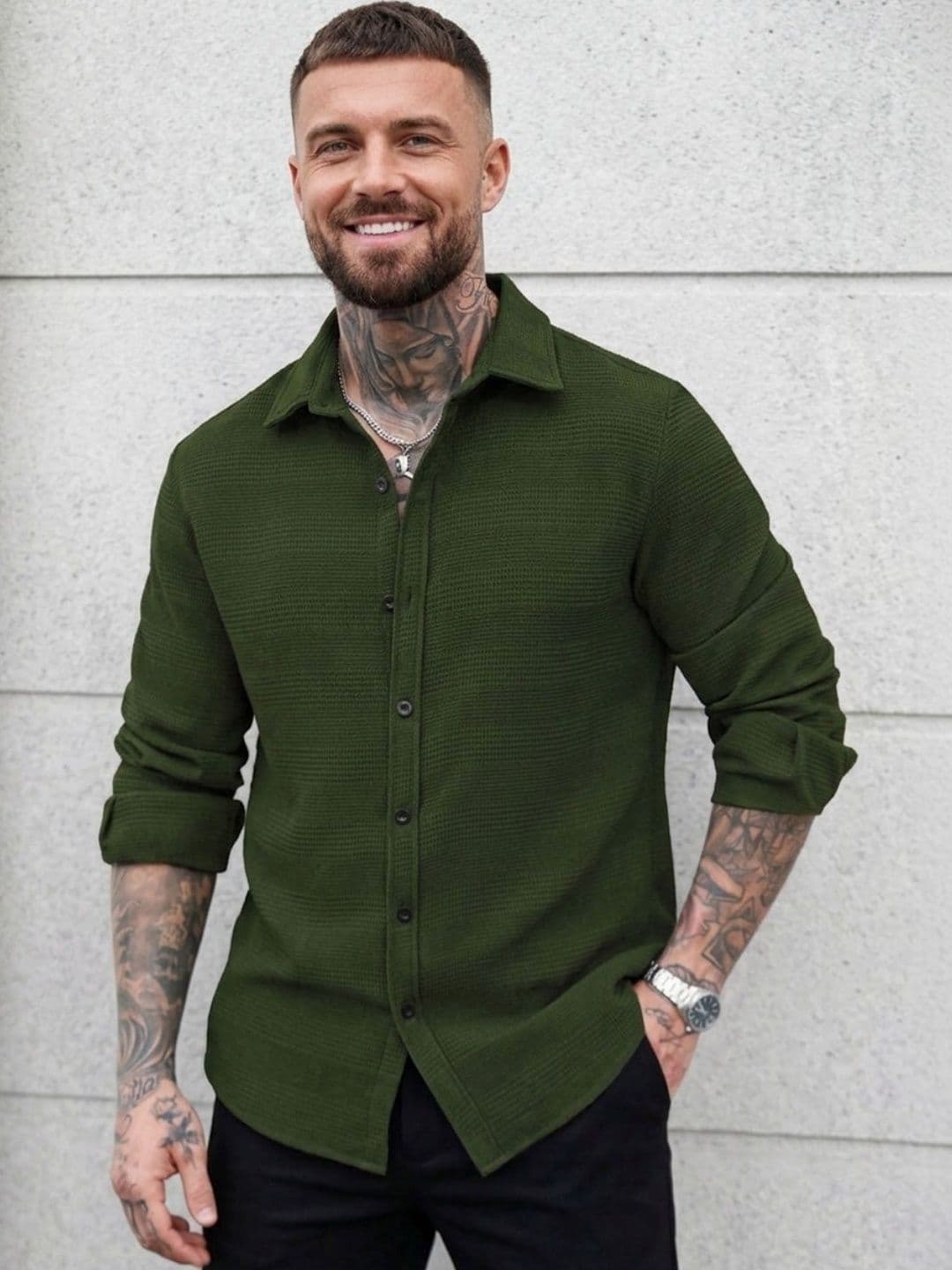 GENZILOOKS Men Standard Casual Shirt - view 1