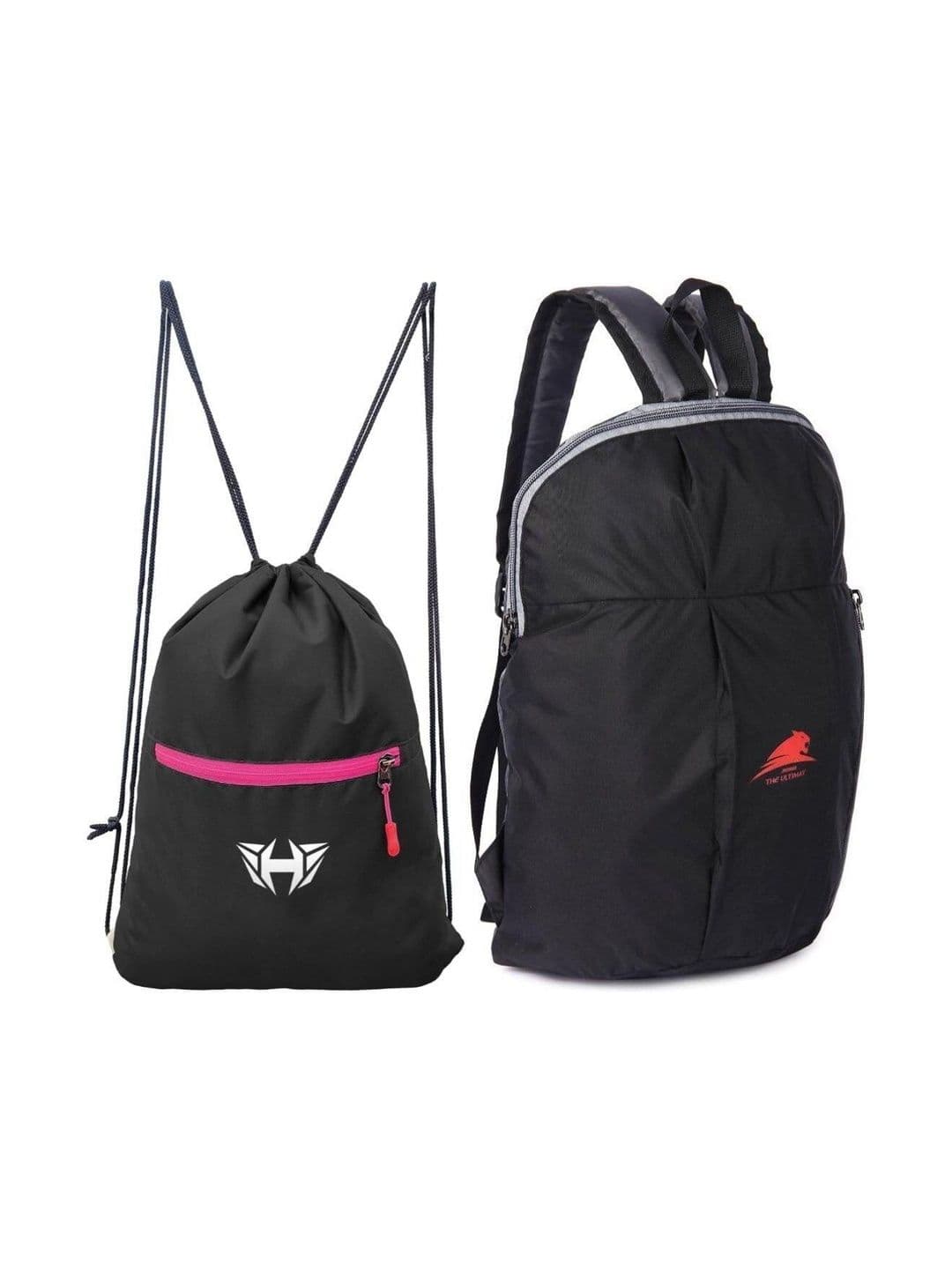 HMfurrys finest Men Brand Logo Backpack