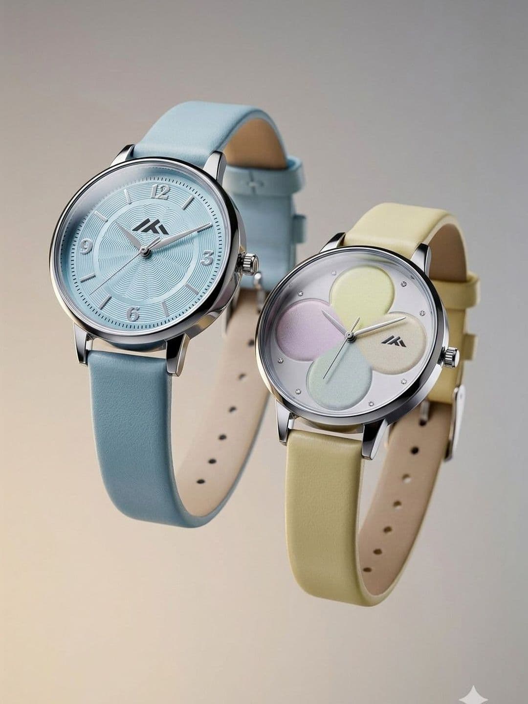 VIRAKTI Women Dial & Straps Analogue Watch G-17-SKY BLUE-G-35-YELLOW-COMBO VIR - view 1