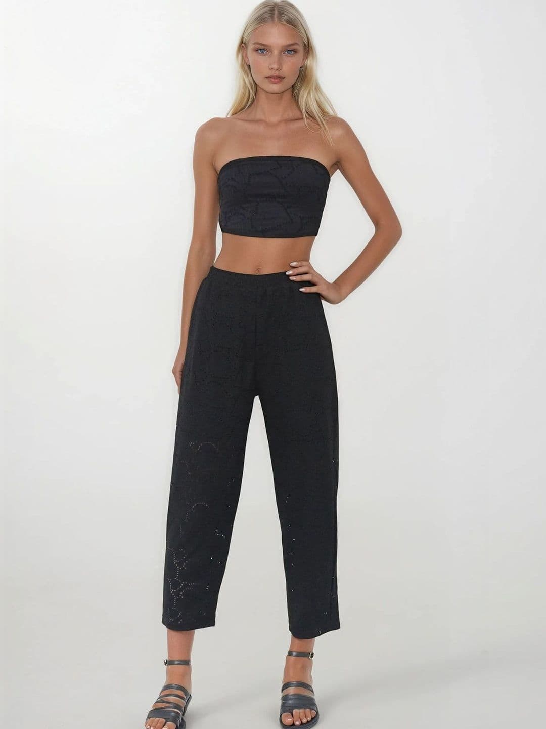 Trend Alacati stili Women Top with Trousers - view 1