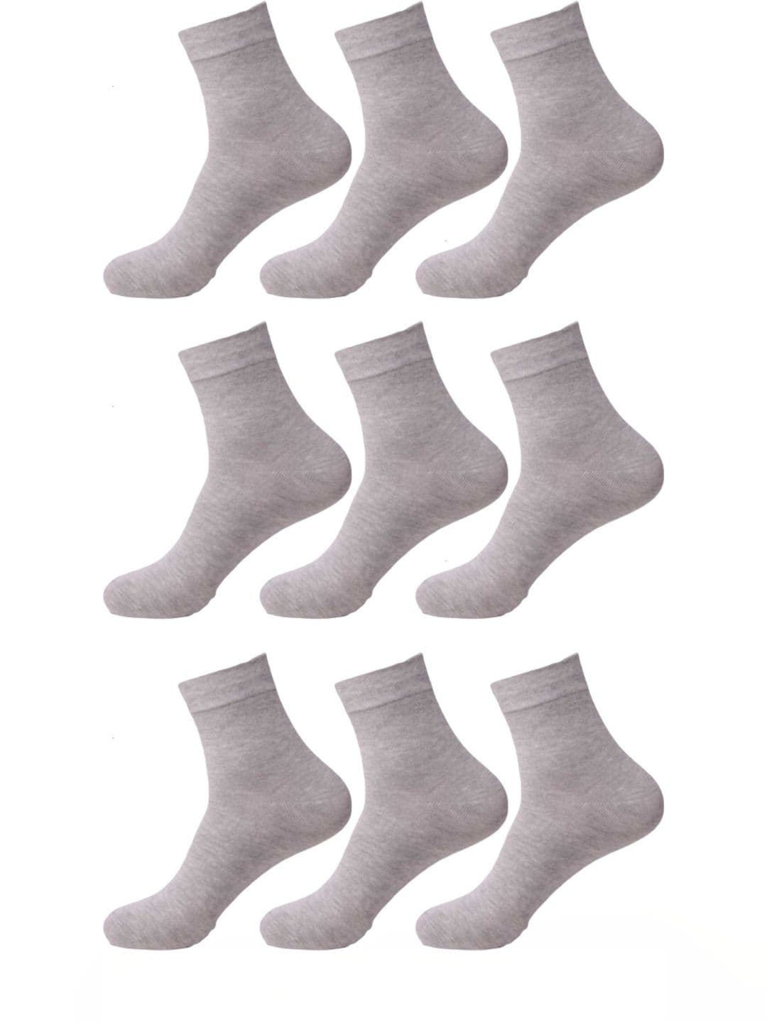 akeet trend Men Pack of 9 Cotton Assorted Ankle Length Socks - view 1