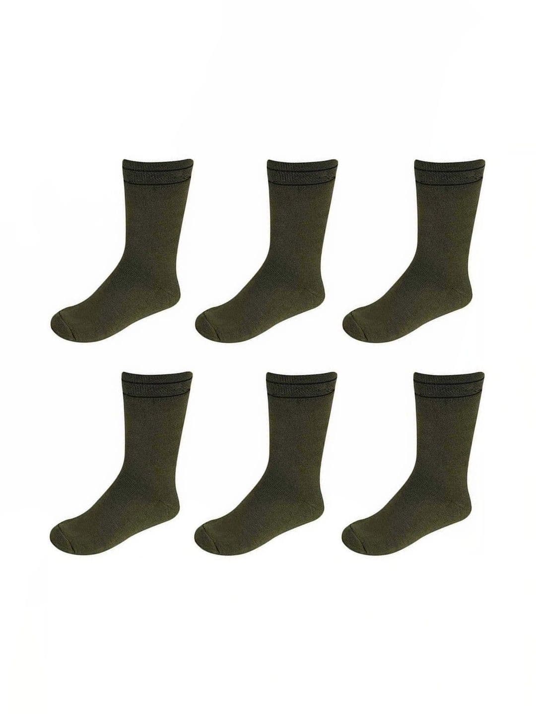 Akeeta Men Pack of 6 Cotton Assorted Calf Length Socks - view 1