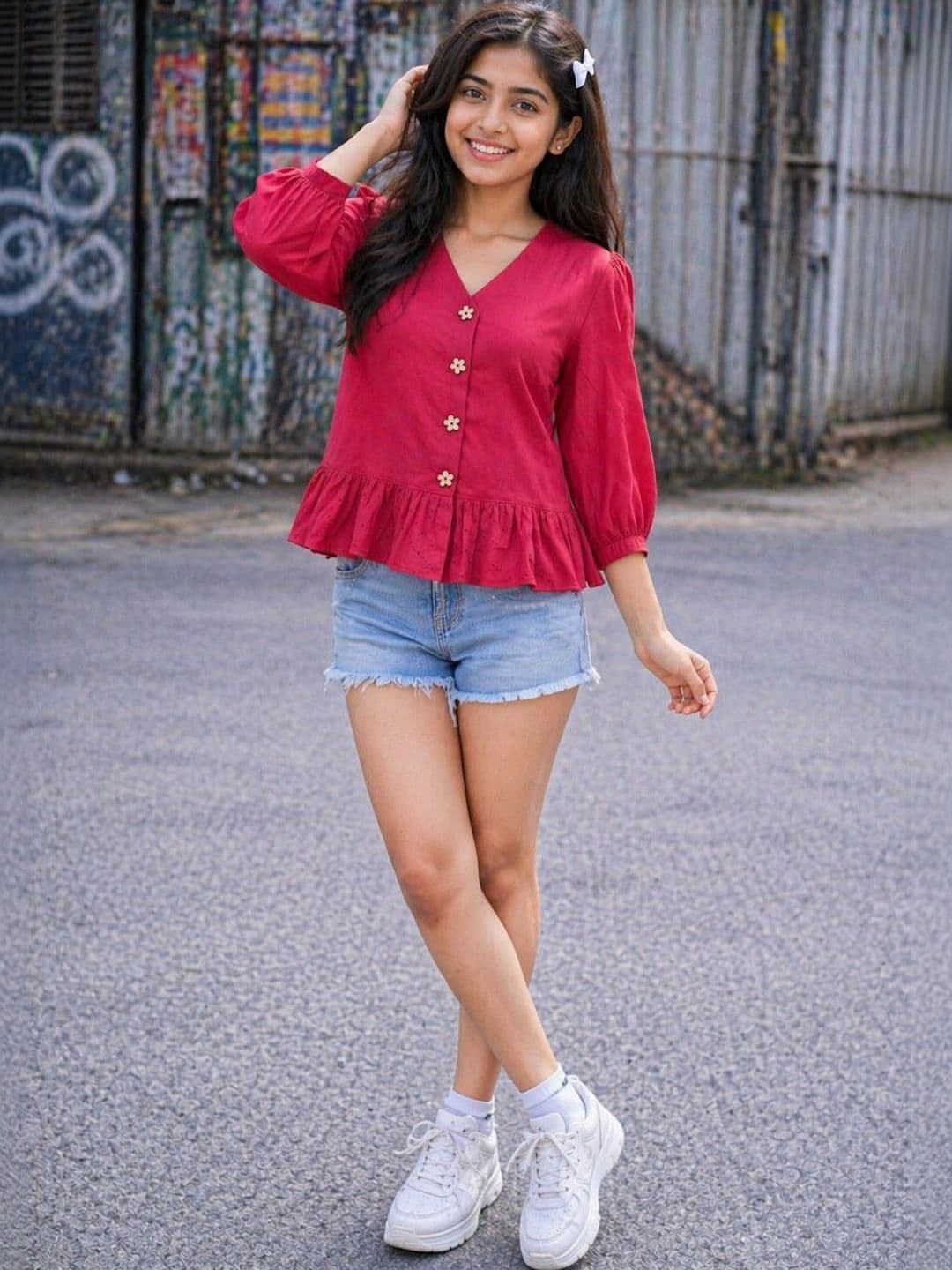 Myshka Girls Cotton Tops - view 1