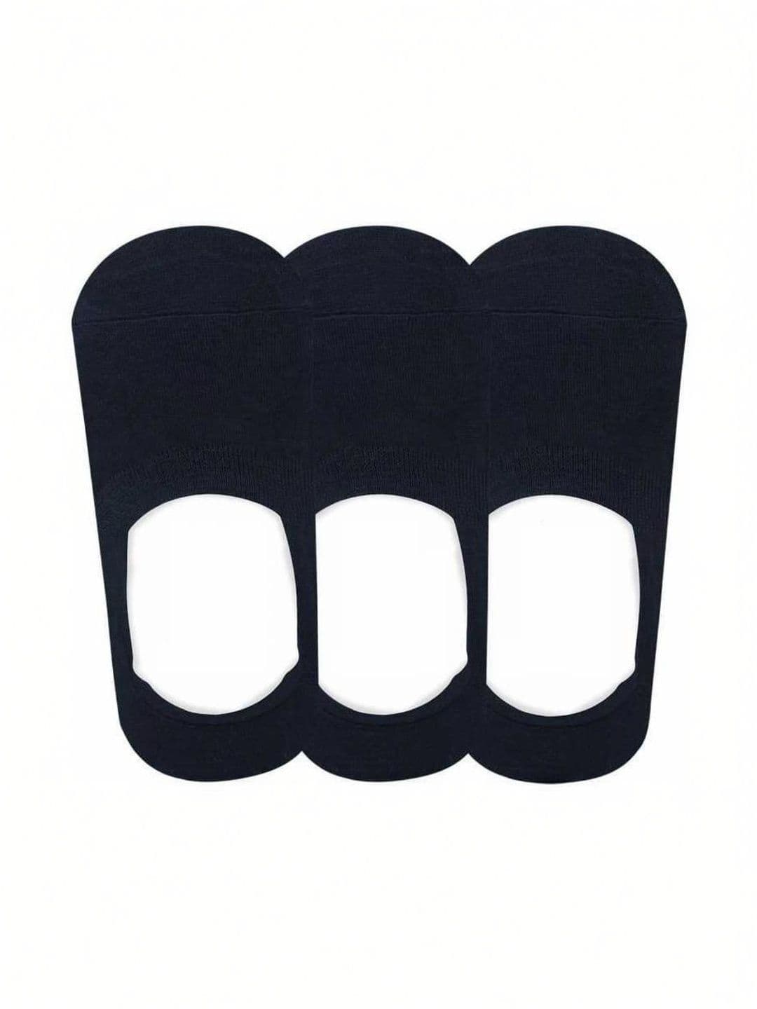 Akeeta Men Pack of 3 Cotton Assorted Shoe Liners Socks - view 1