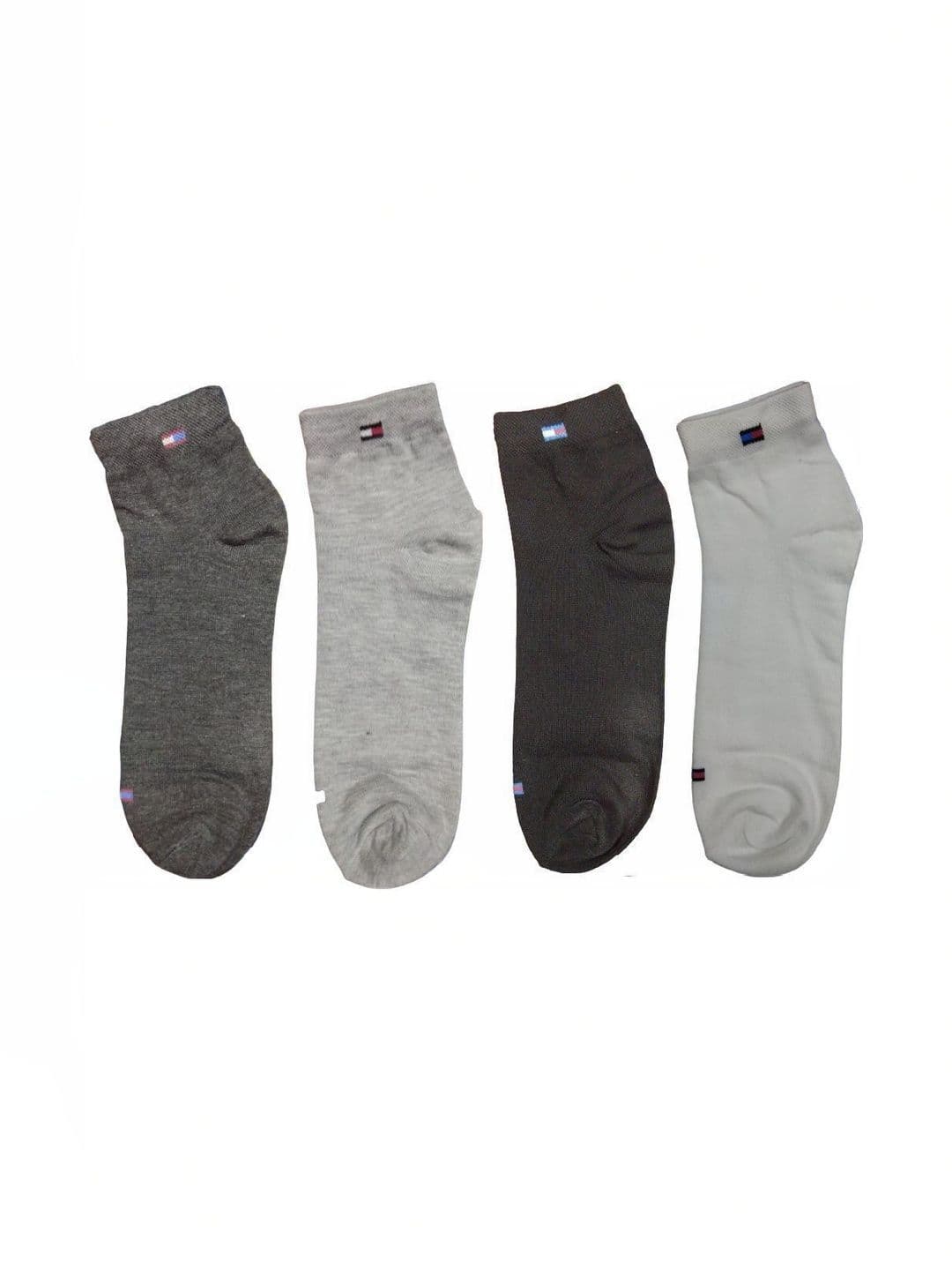 Akeeta Men Pack of 4 Cotton Assorted Ankle Length Socks - view 1