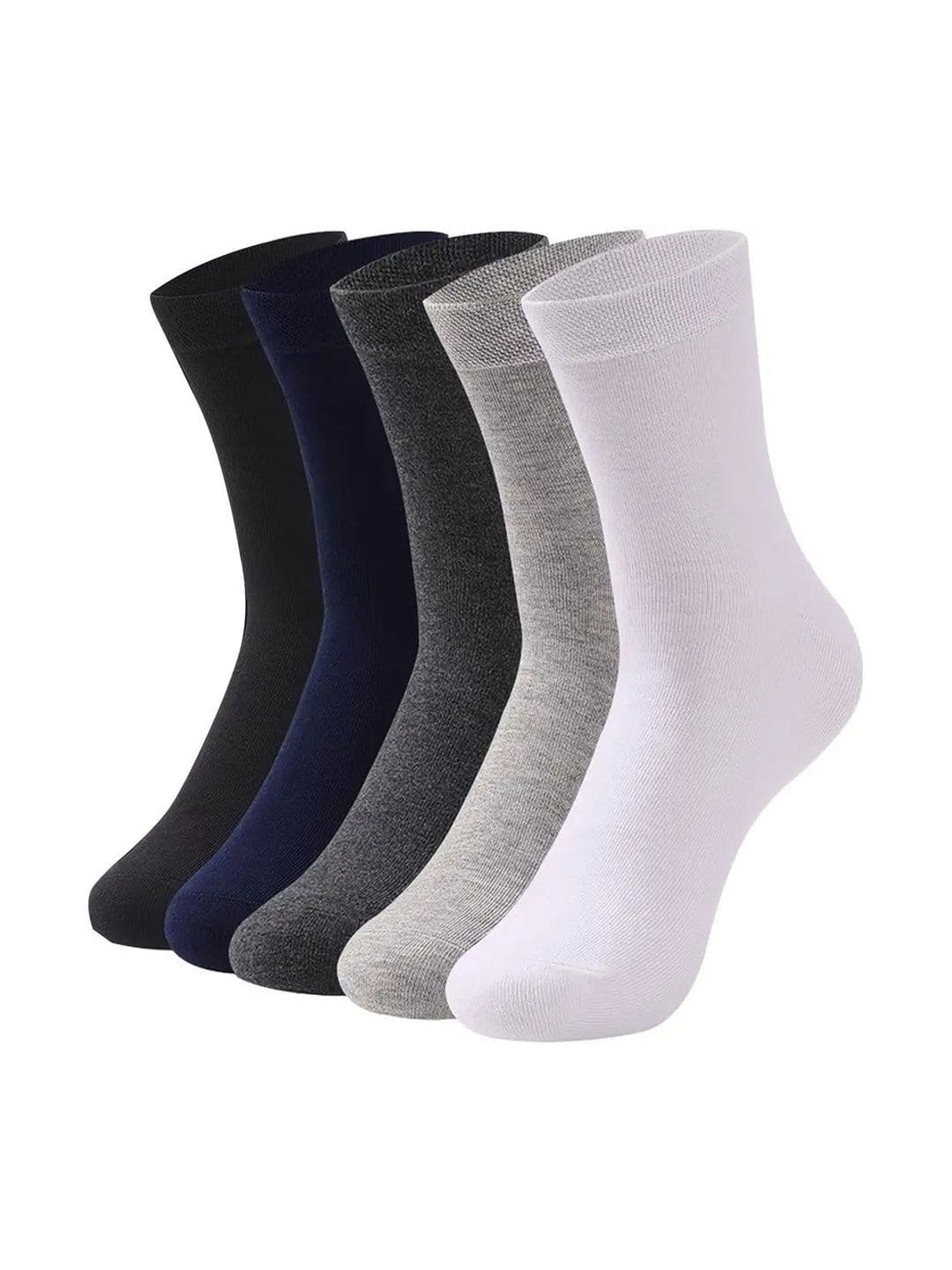 akeet trend Men Pack of 5 Cotton Assorted Calf Length Socks - view 1