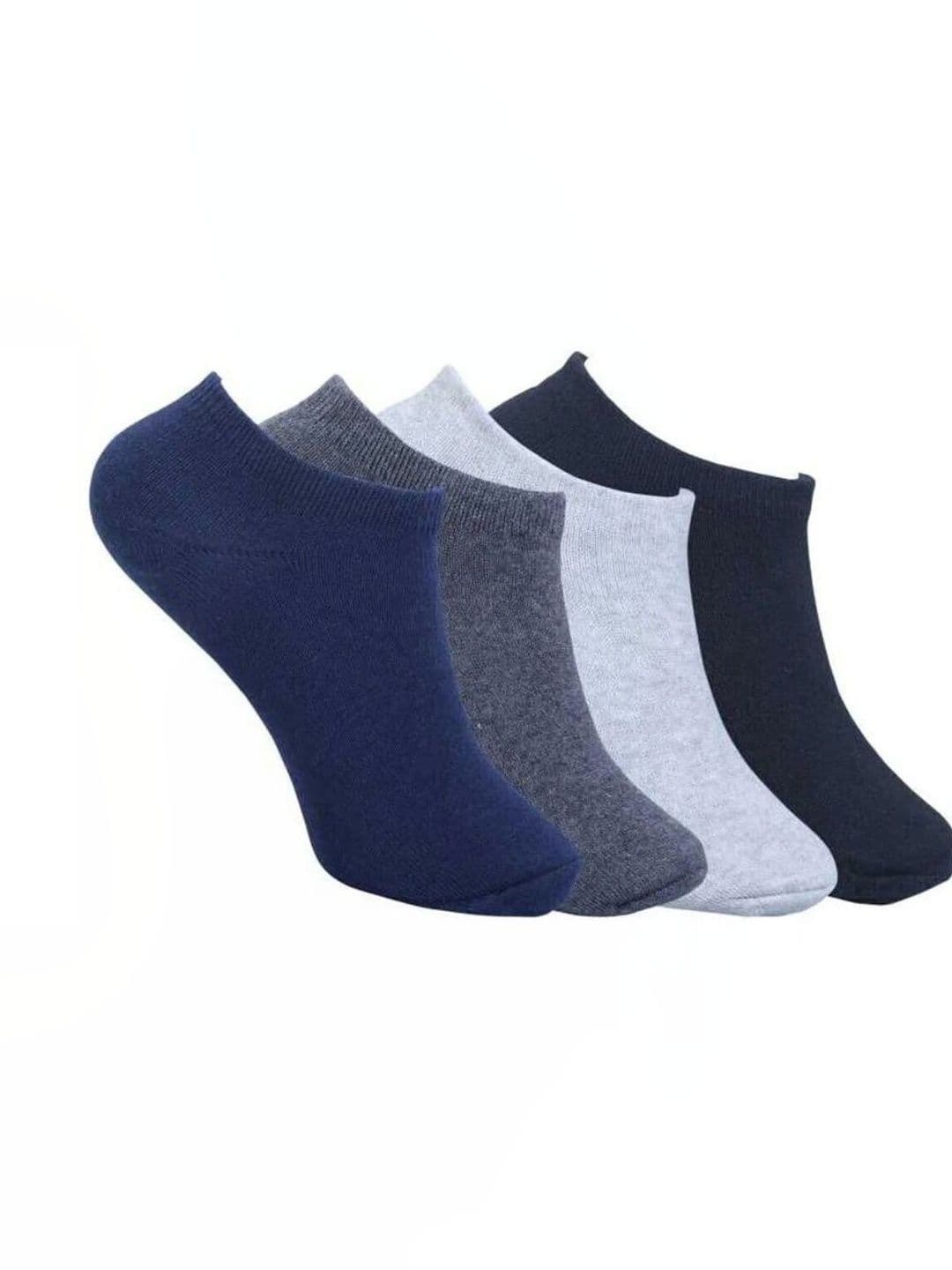 akeet trend Men Pack of 4 Cotton Assorted Shoe Liners Socks - view 1