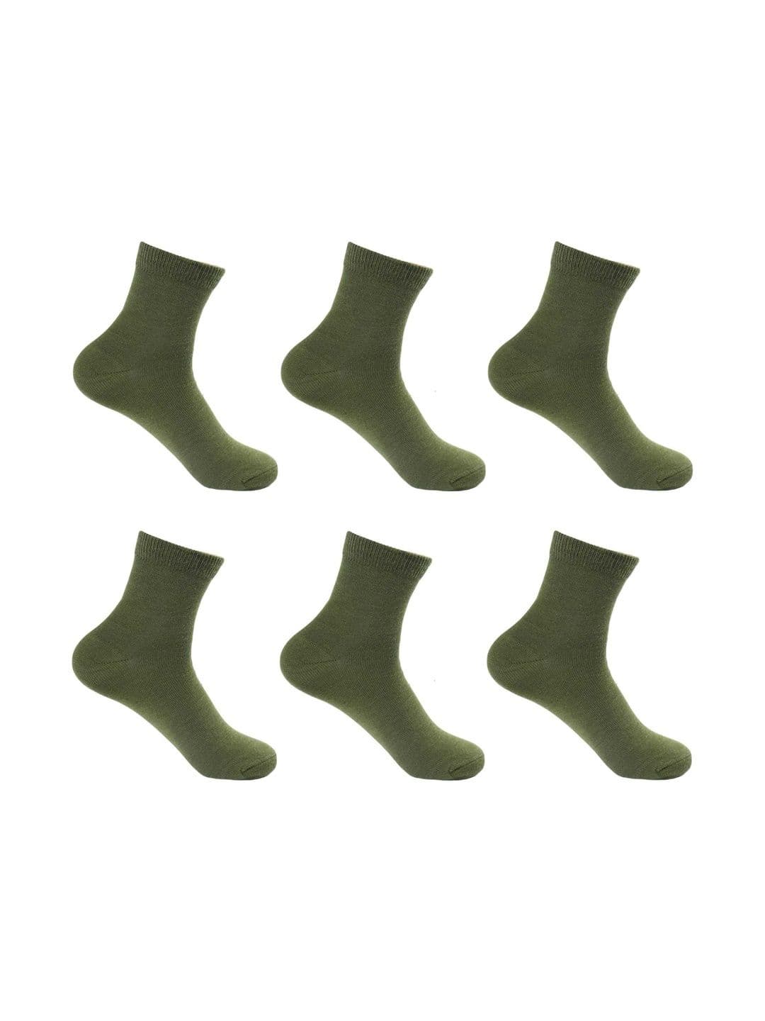 Akeeta Men Pack of 6 Cotton Assorted Ankle Length Socks - view 1