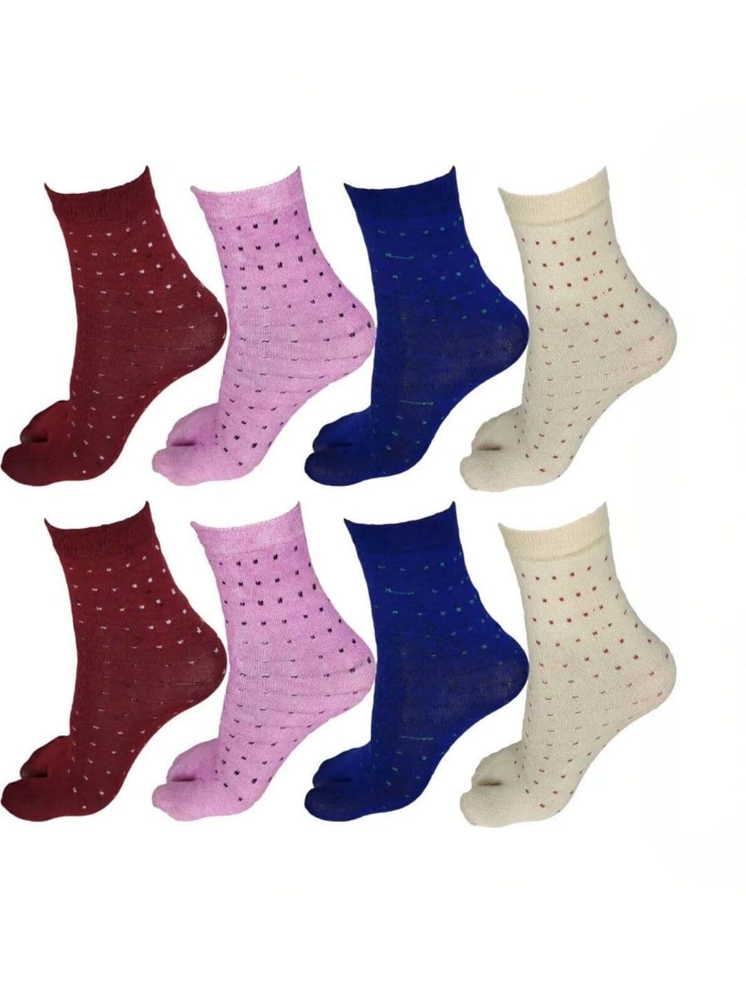 akeet trend Men Pack of 8 Assorted Patterned Ankle Length Socks - view 1
