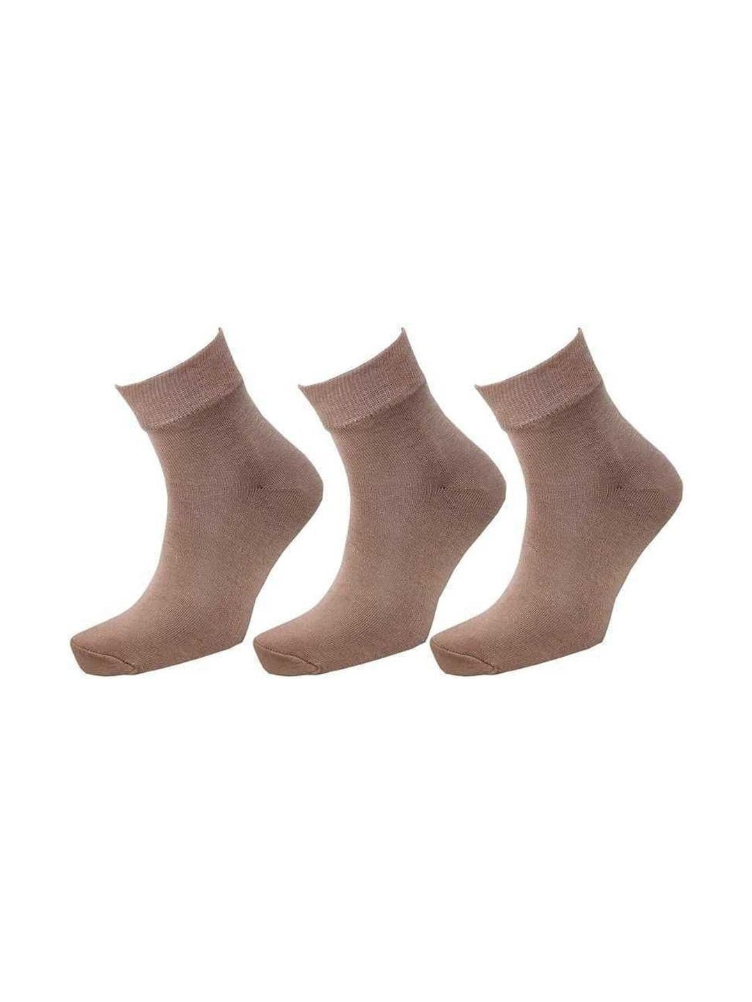 Akeeta Men Pack of 3 Cotton Assorted Ankle Length Socks - view 1