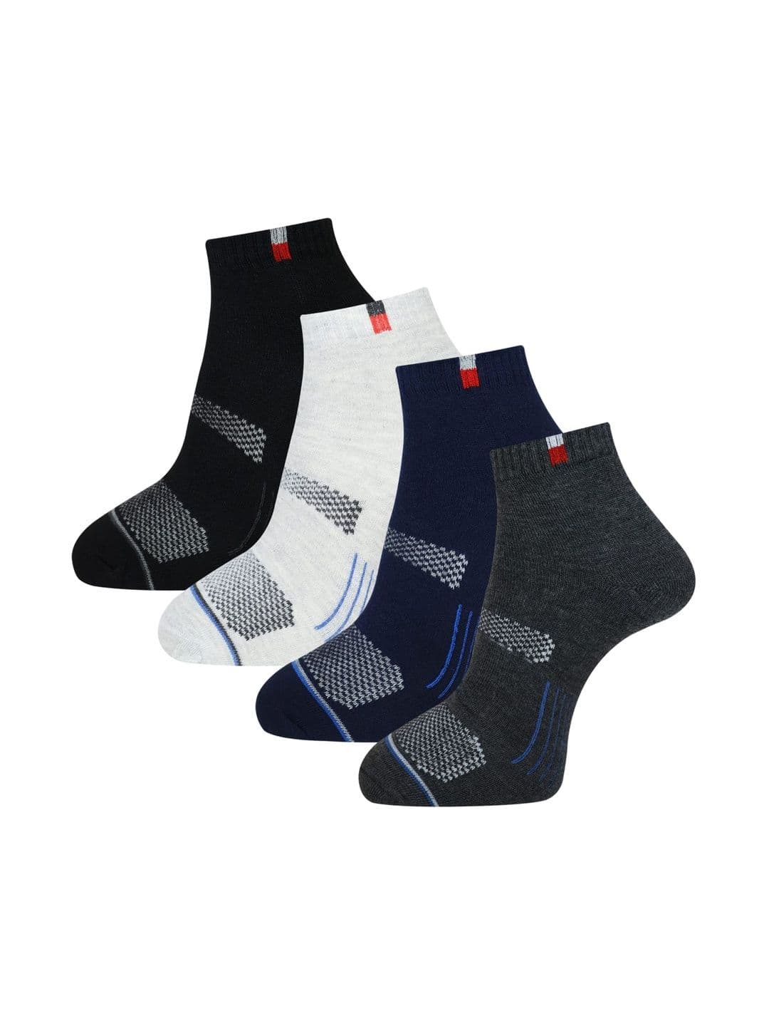 akeet trend Men Pack of 10 Cotton Assorted Patterned Ankle Length Socks - view 1