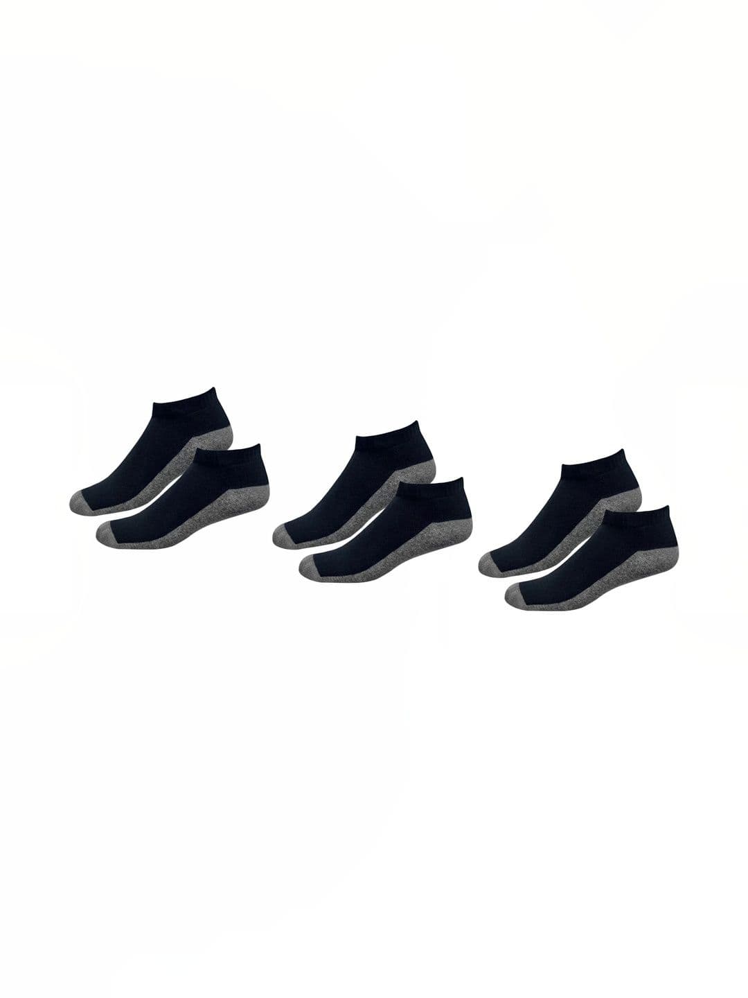 akeet trend Men Pack of 3 Cotton Assorted Colourblocked Ankle Length Socks - view 1