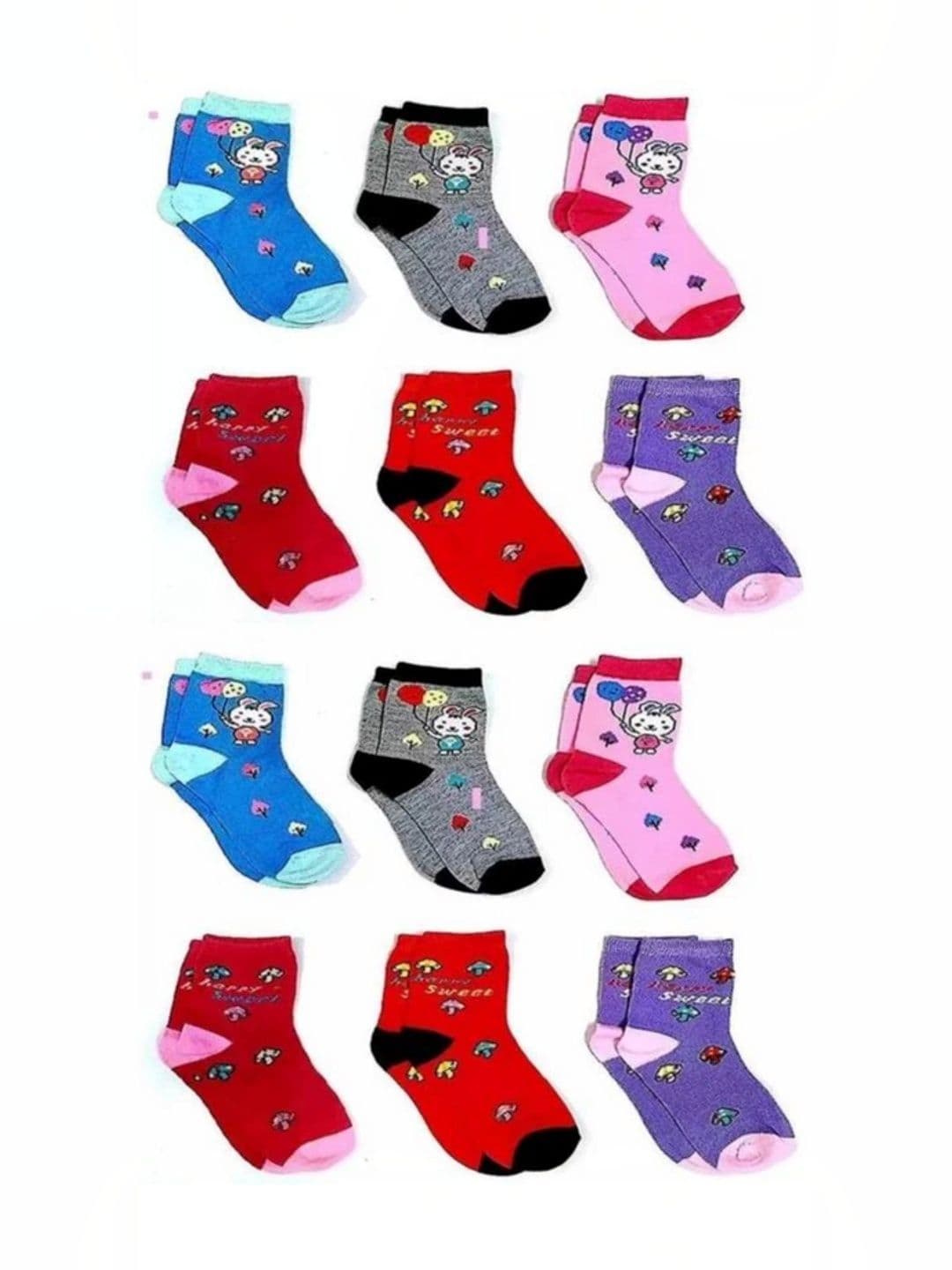 Akeeta Men Cotton Assorted Patterned Ankle Length Socks - view 1