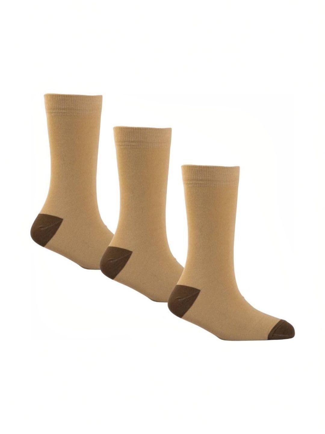 Akeeta Men Pack of 3 Cotton Assorted Colourblocked Calf Length Socks - view 1