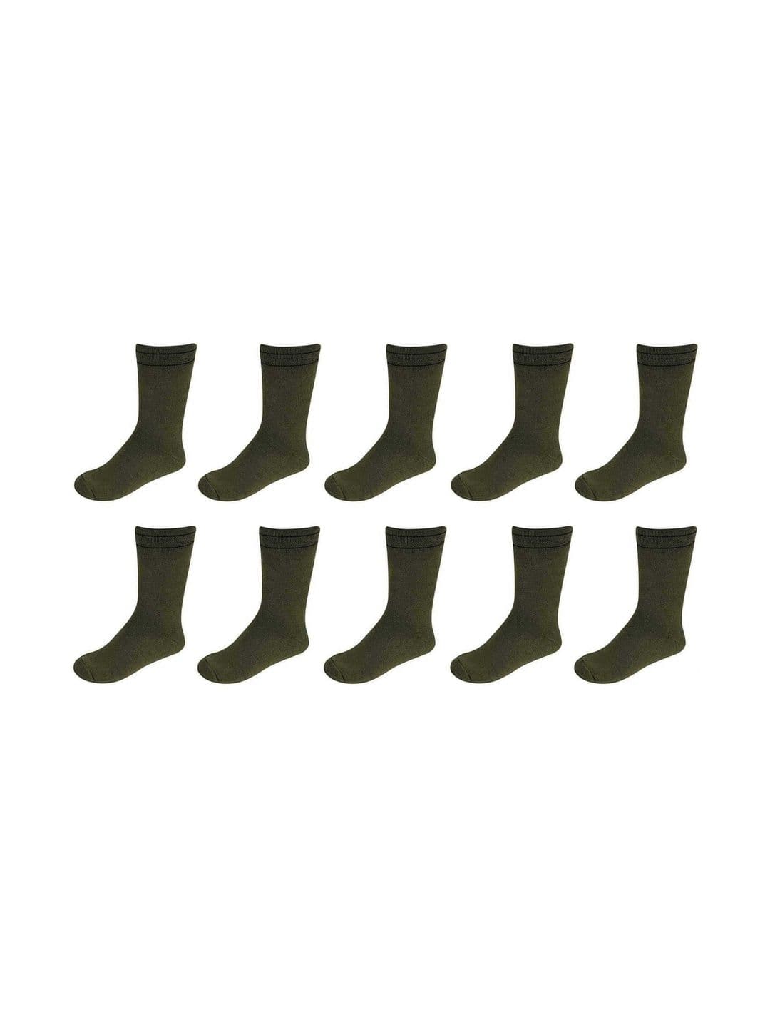 Akeeta Men Pack of 10 Cotton Assorted Calf Length Socks - view 1