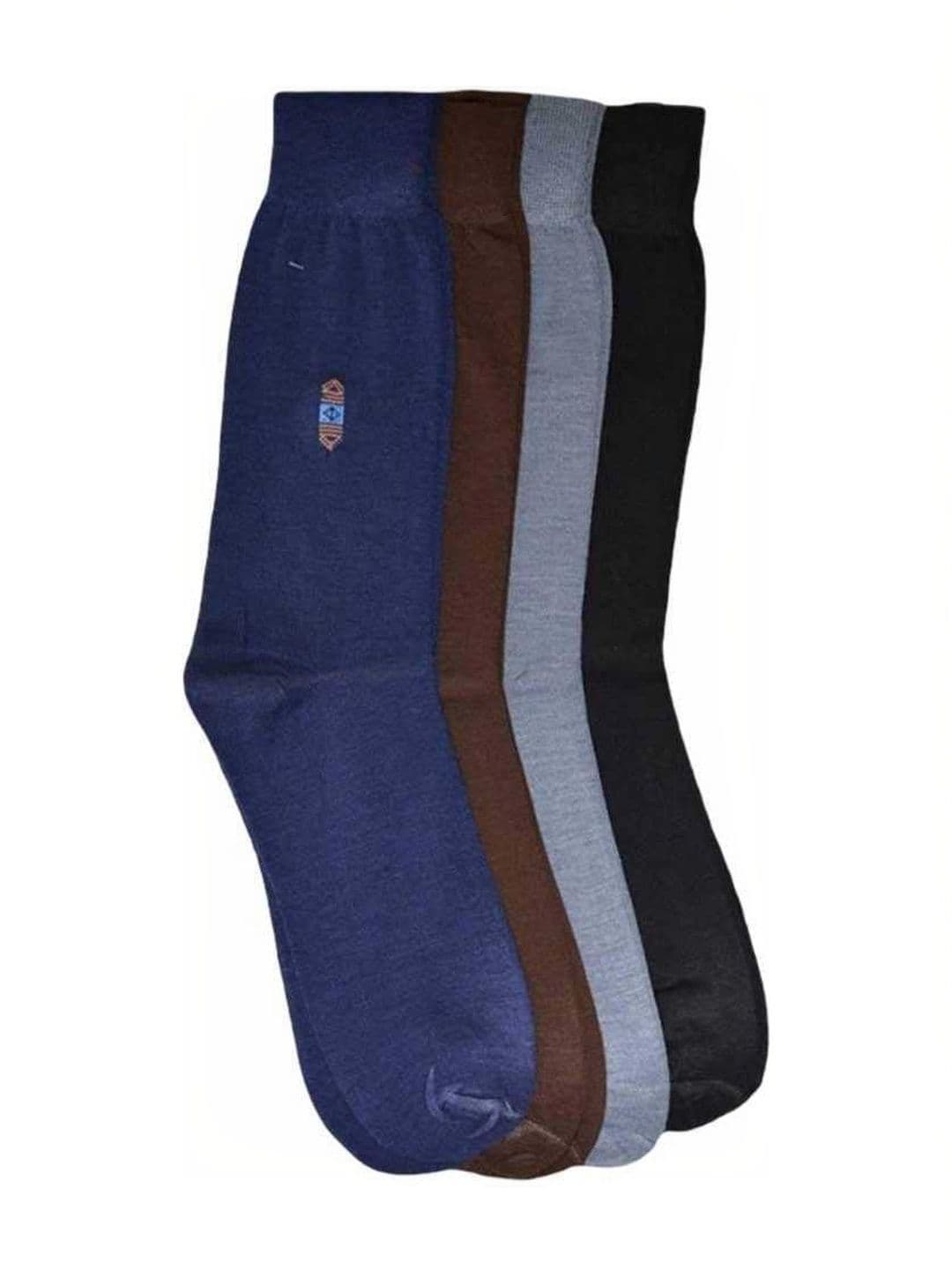Akeeta Men Pack of 4 Cotton Assorted Calf Length Socks - view 1