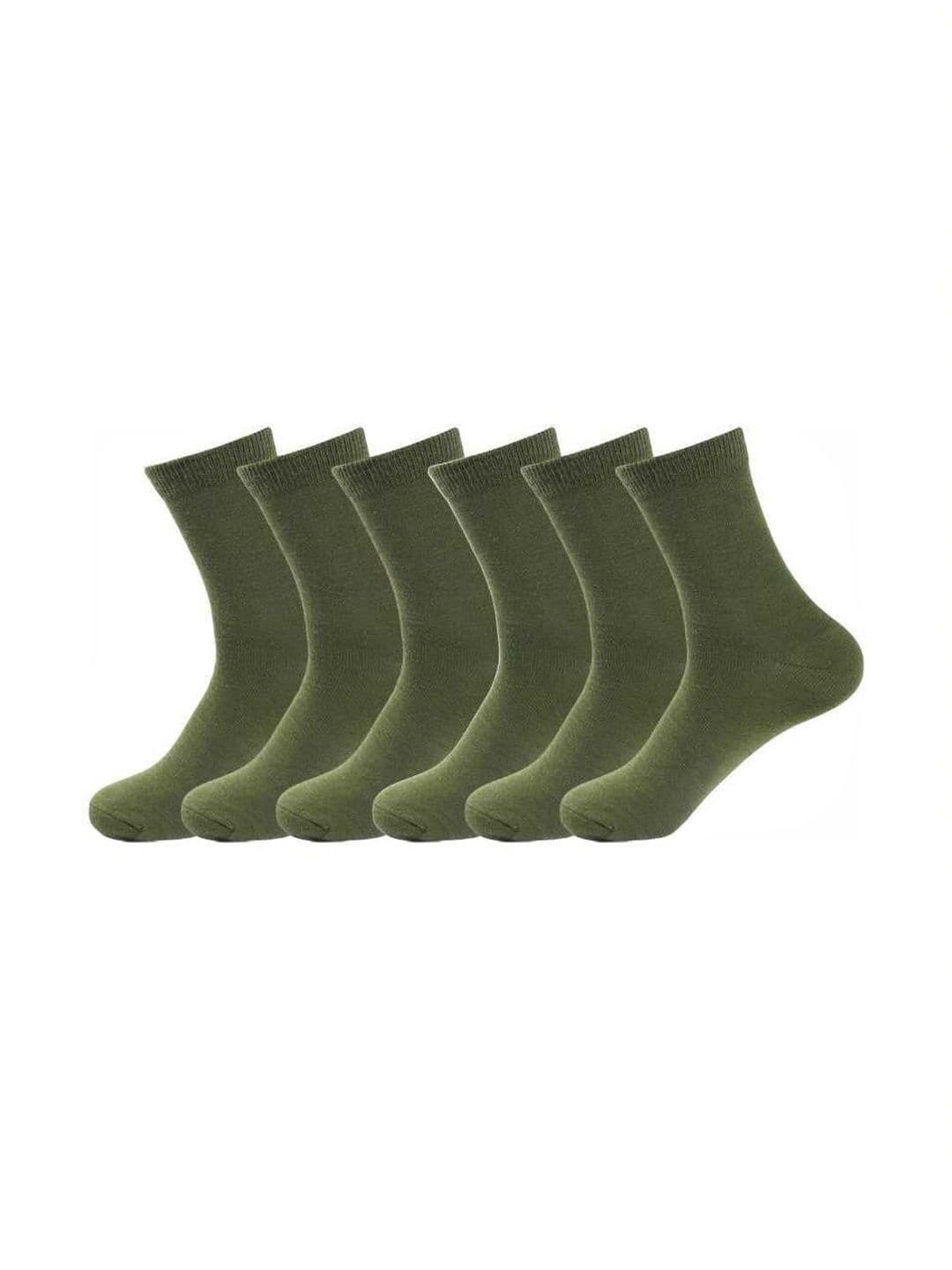 akeet trend Men Pack of 6 Cotton Assorted Calf Length Socks - view 1