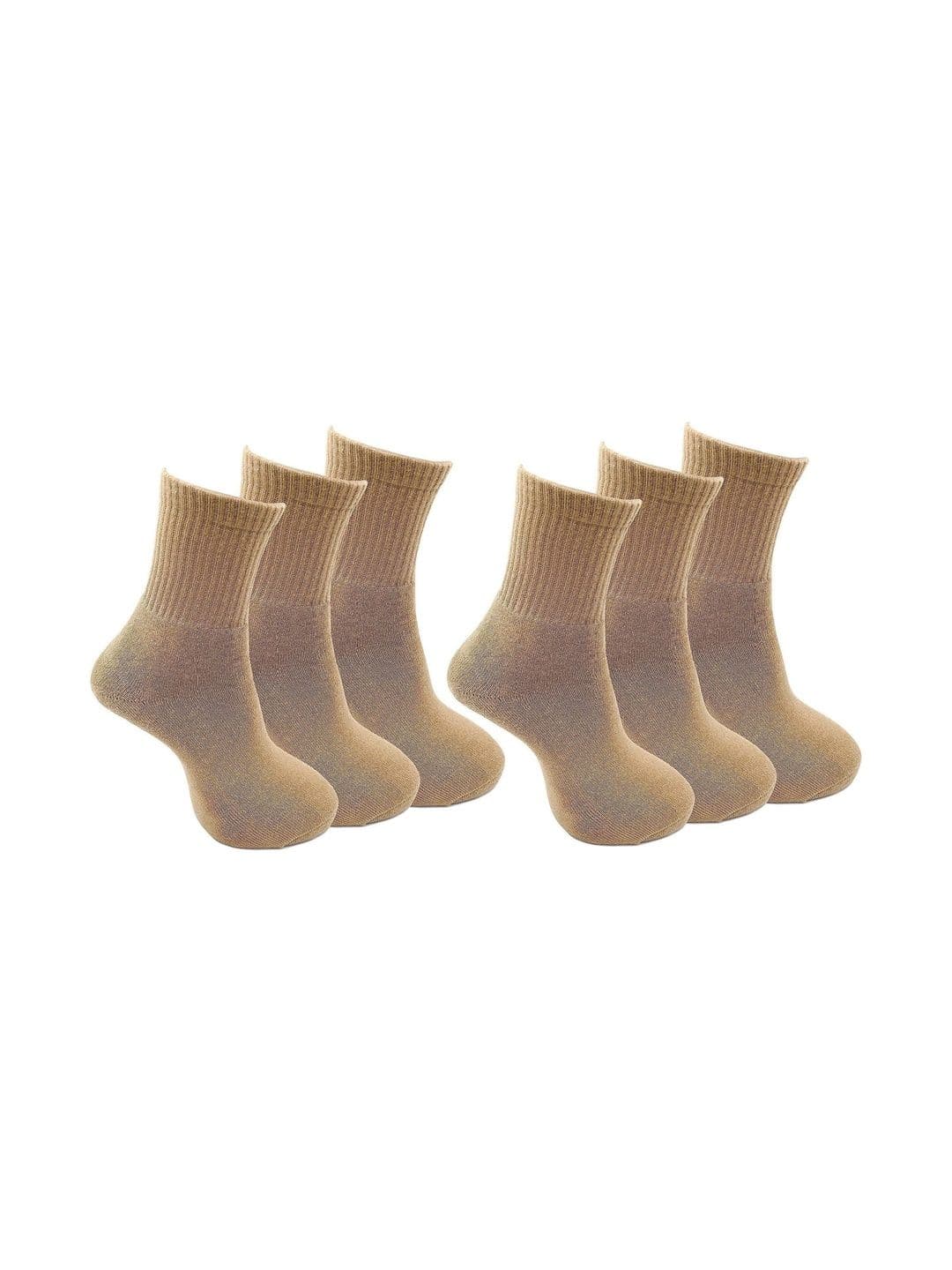 Akeeta Men Pack of 6 Cotton Assorted Above Ankle Socks - view 1