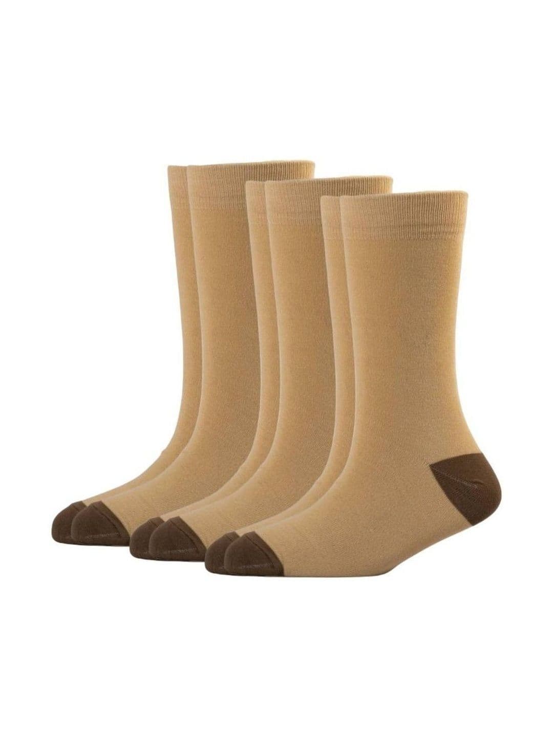 akeet trend Men Pack of 3 Cotton Assorted Colourblocked Calf Length Socks - view 1