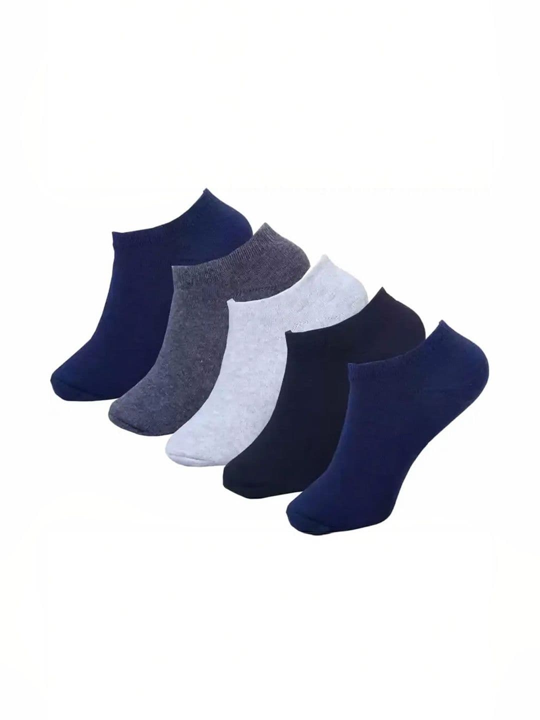 akeet trend Men Pack of 5 Cotton Assorted Shoe Liners Socks - view 1