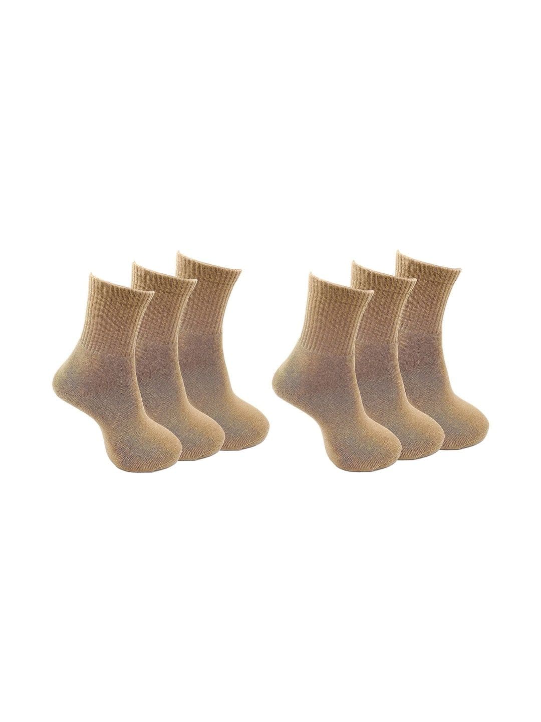 Akeeta Men Pack of 6 Cotton Assorted Ankle Length Socks - view 1