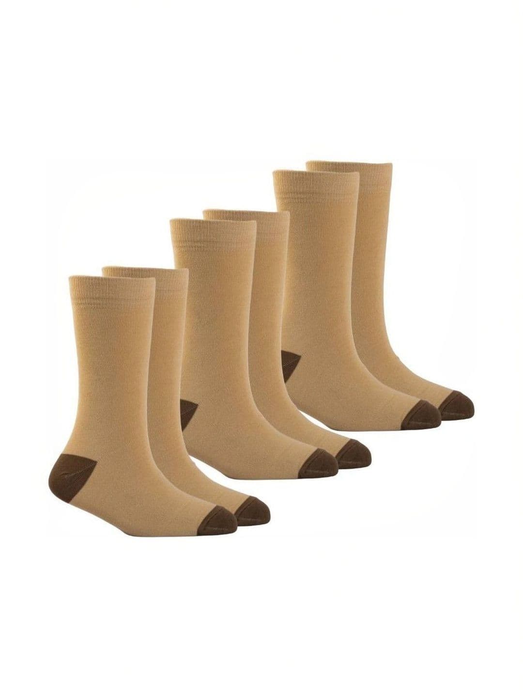 Akeeta Men Pack of 3 Cotton Assorted Colourblocked Calf Length Socks - view 1