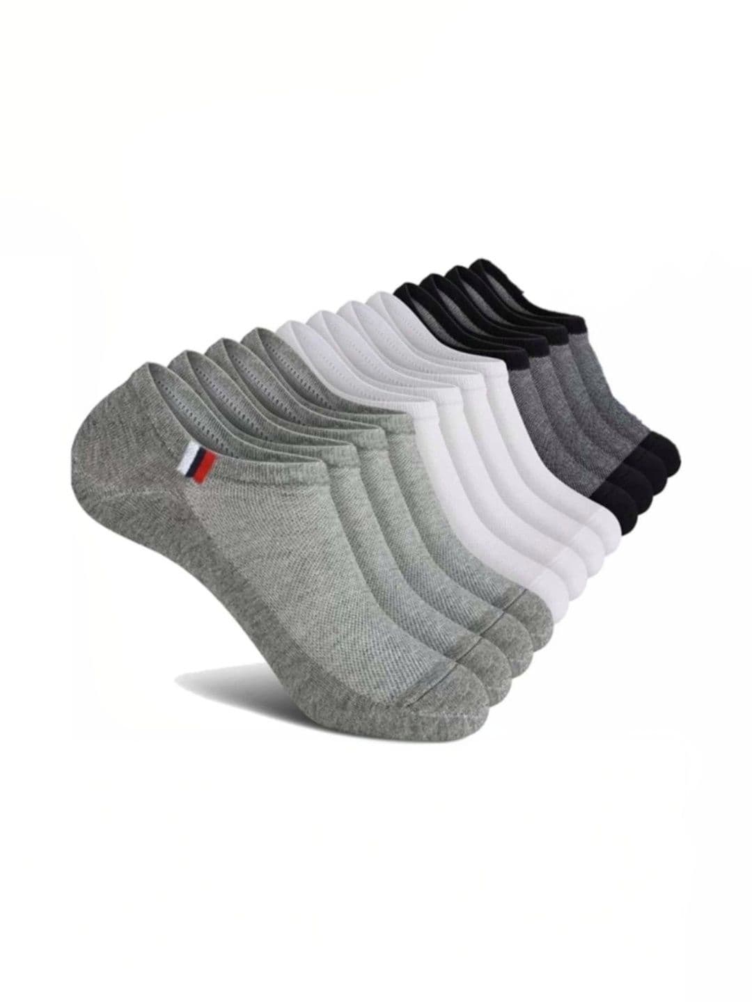 Akeeta Men Pack of 5 Cotton Assorted Shoe Liners Socks - view 1