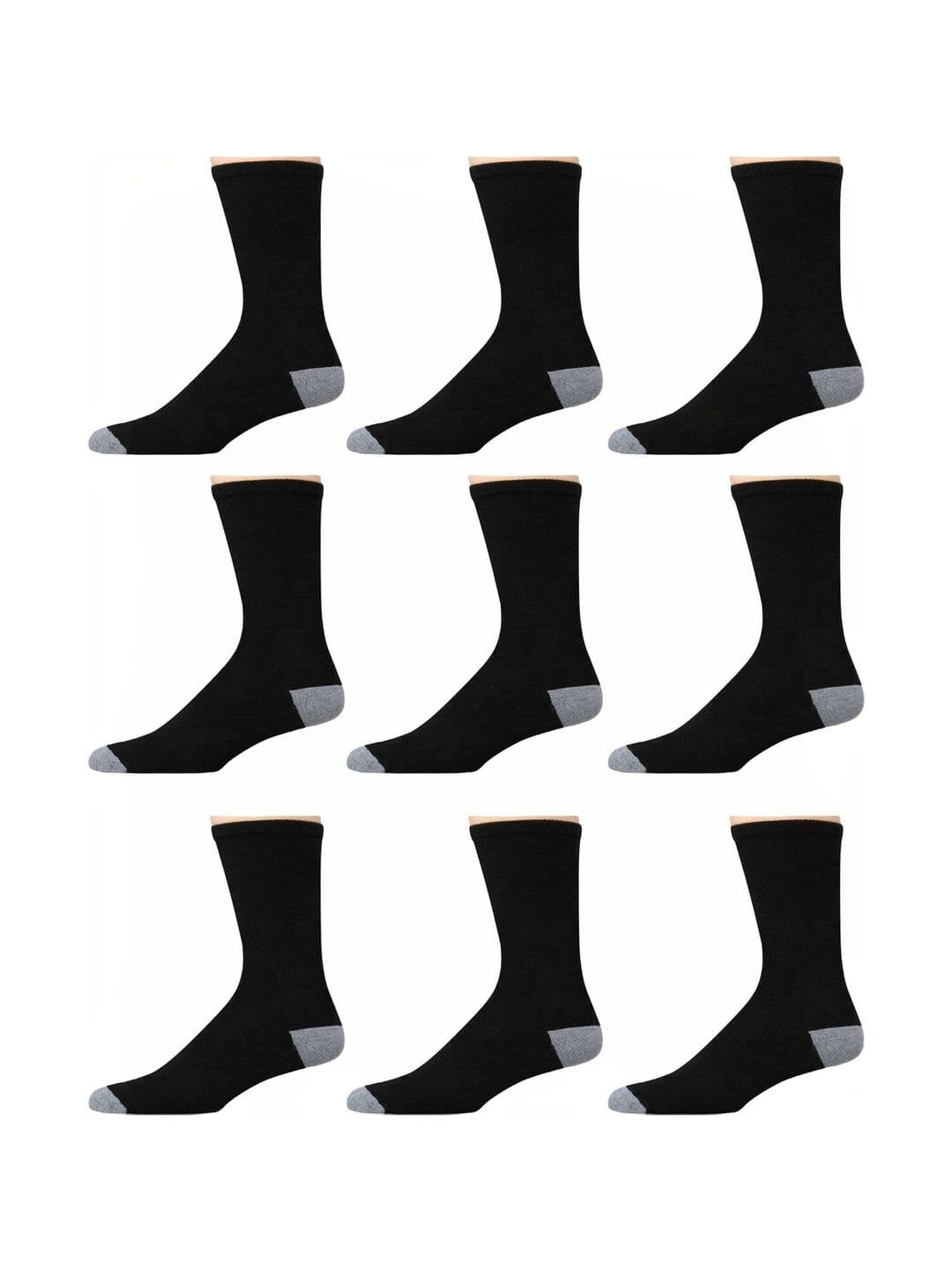 akeet trend Men Pack of 9 Cotton Assorted Calf Length Socks - view 1