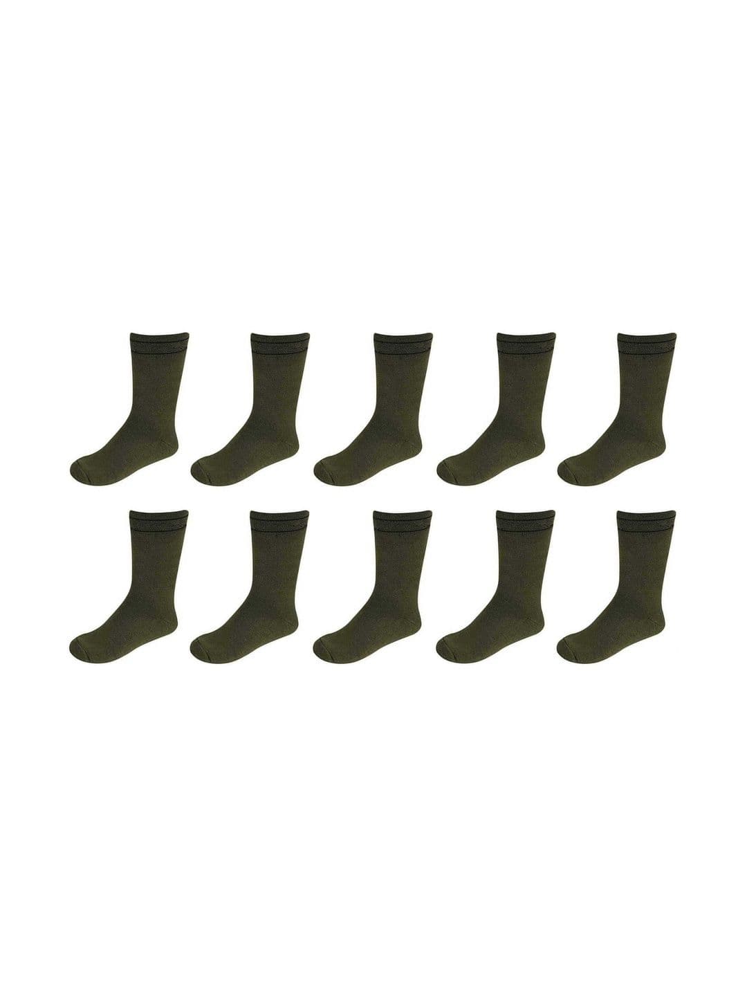 akeet trend Men Pack of 10 Cotton Assorted Calf Length Socks - view 1