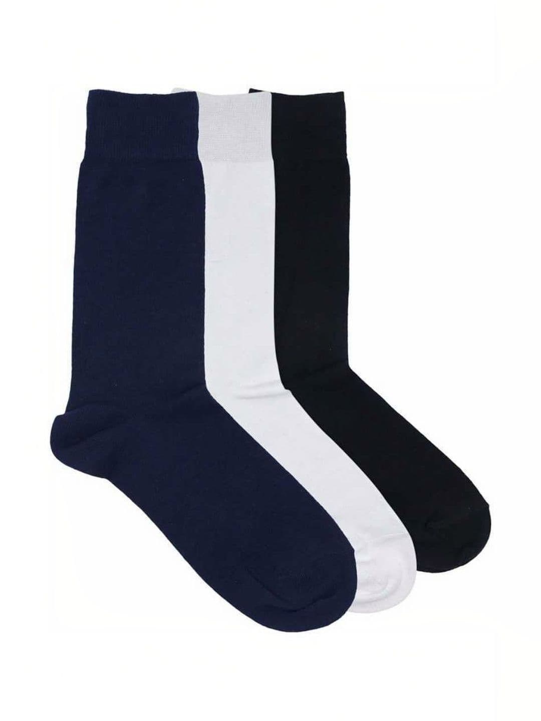 akeet trend Men Pack of 3 Cotton Assorted Calf Length Socks - view 1
